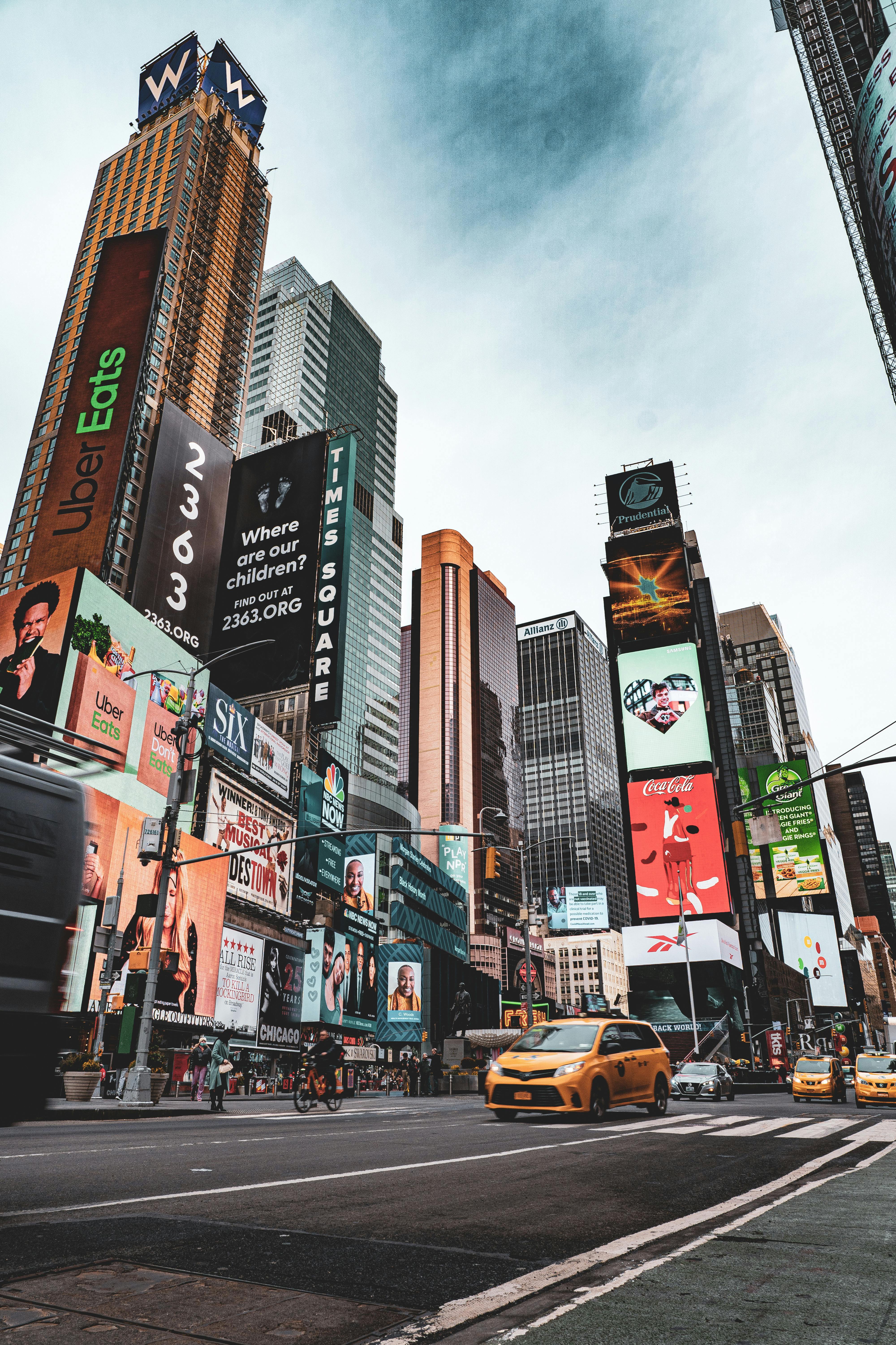Buildings in Times Square · Free Stock
