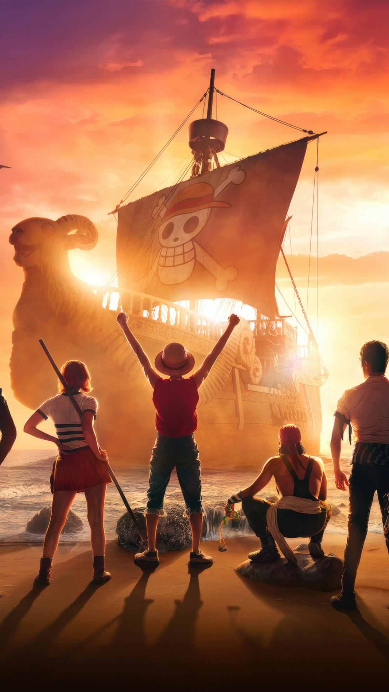 Straw Hat Pirates Wallpaper 4K, One