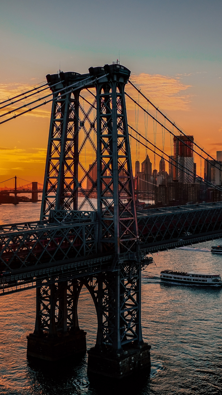 Download wallpaper 750x1334 new york