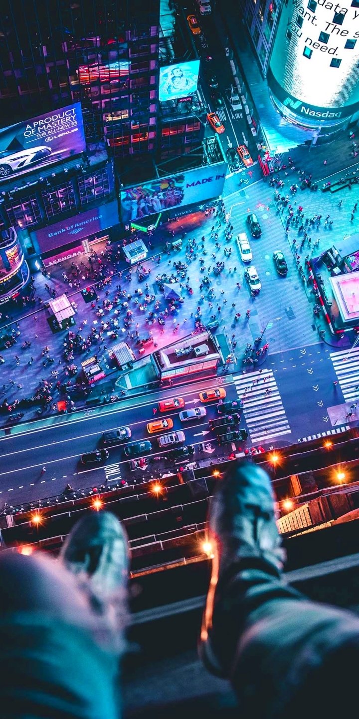 Times Square Phone Wallpaper