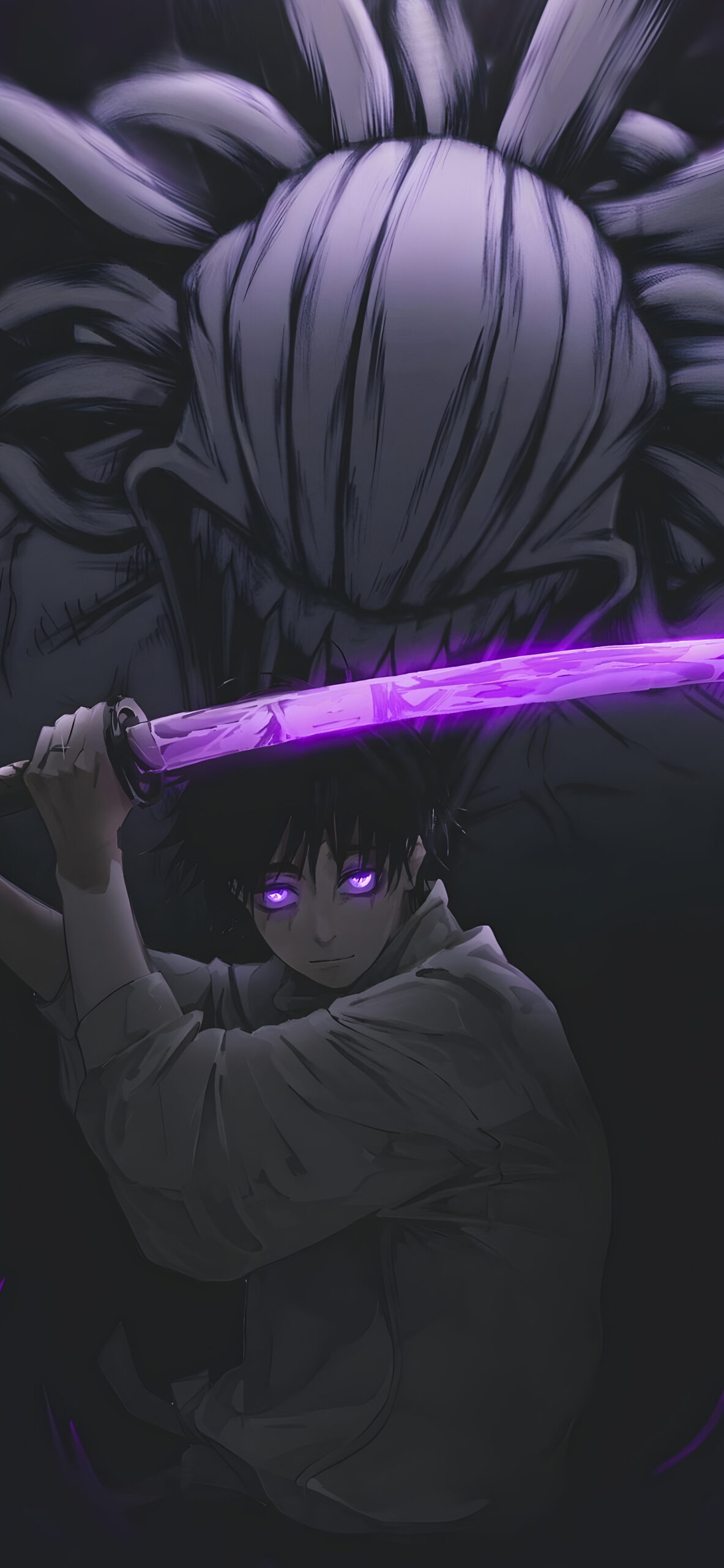 Yuta Jujutsu Kaisen Purple Sword