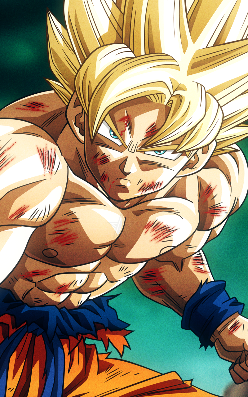 Super Saiyan iPhone Wallpaper