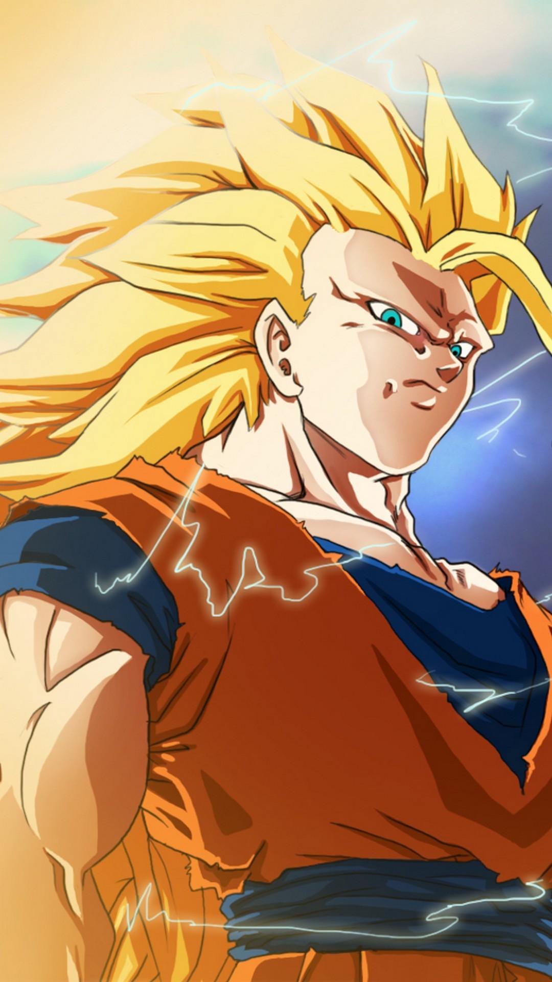 Goku SSJ3 iPhone Wallpaper Free