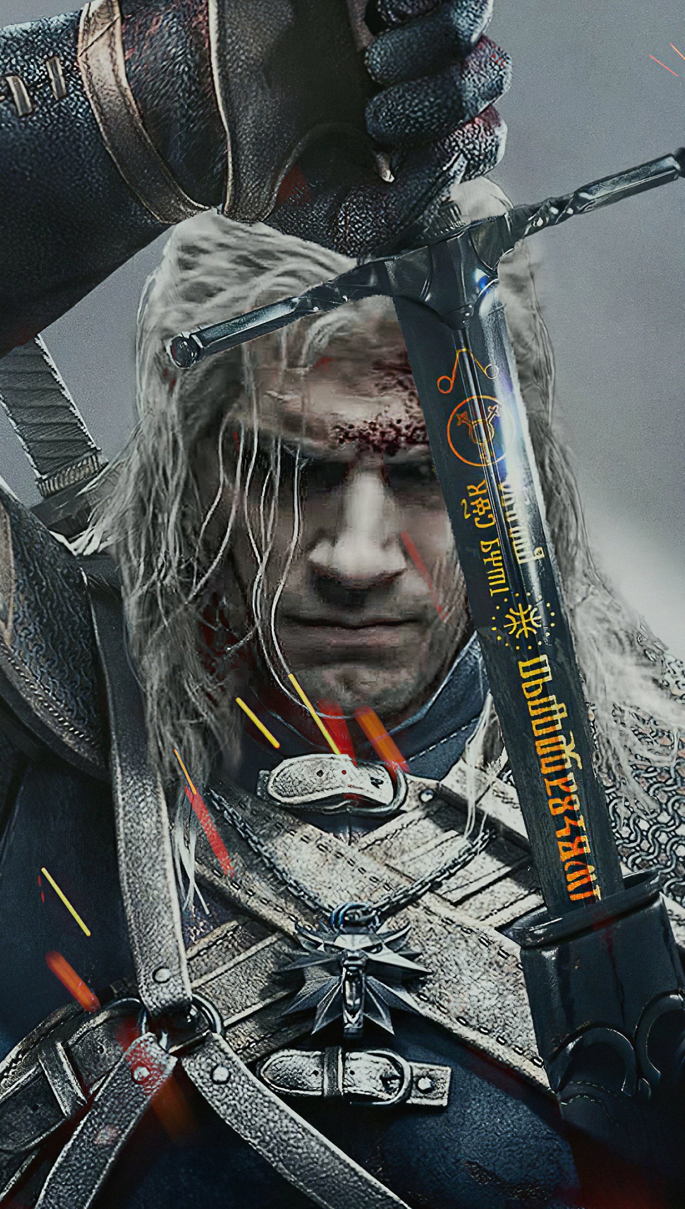 Henry Cavill in The Witcher Wallpaper