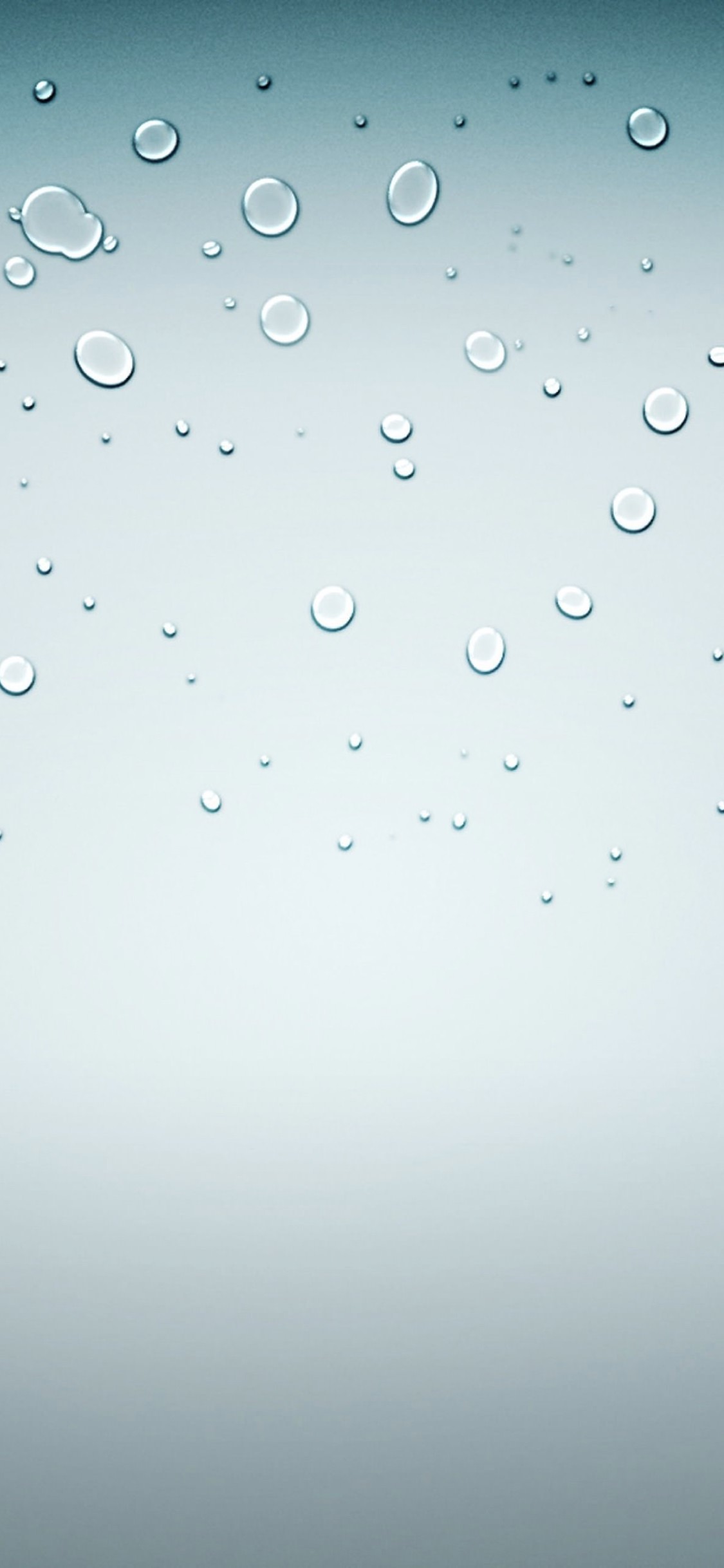 Natural water drops. wallpaper.sc iPhoneXS