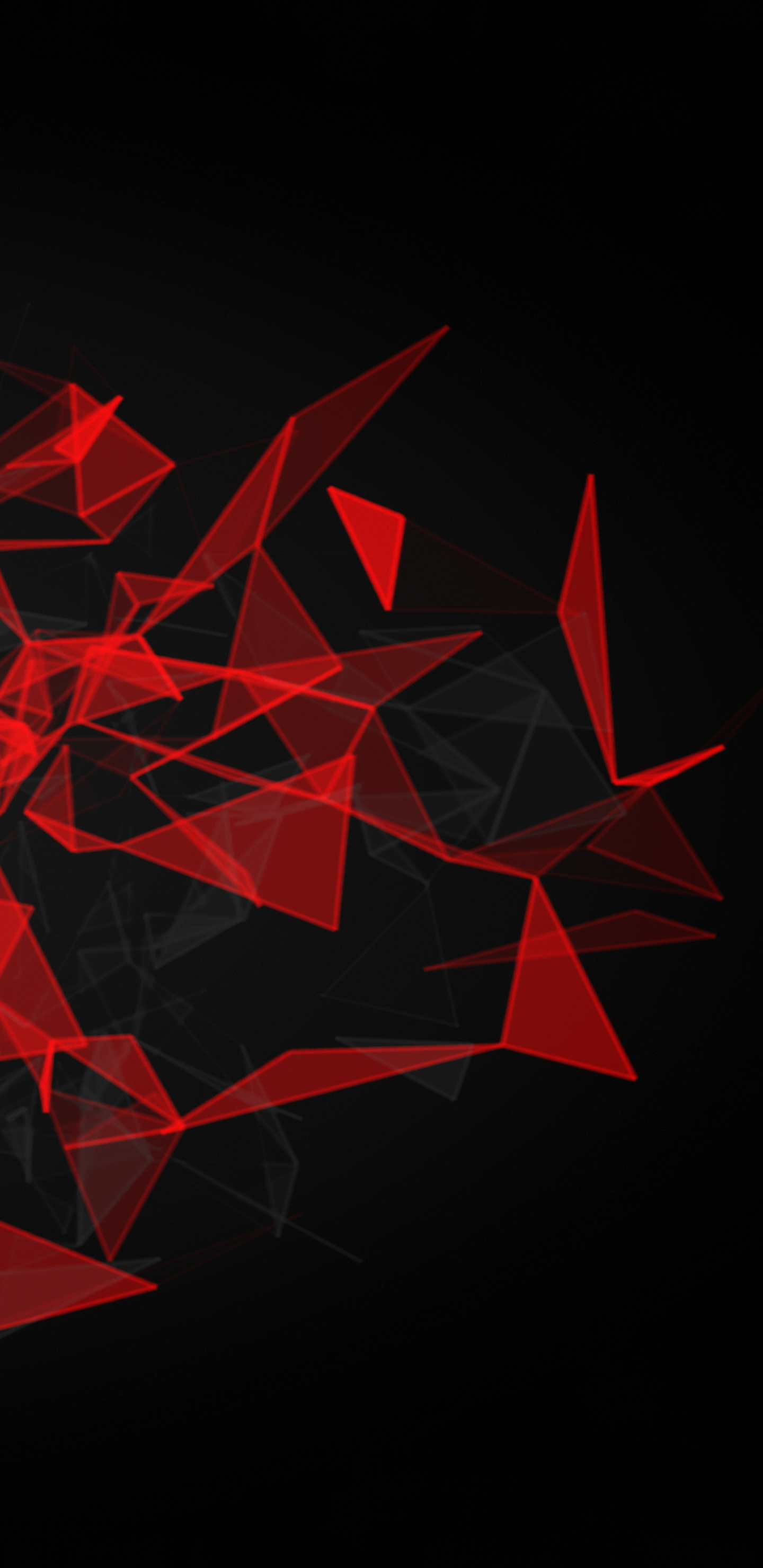 Abstract Black Phone Wallpaper