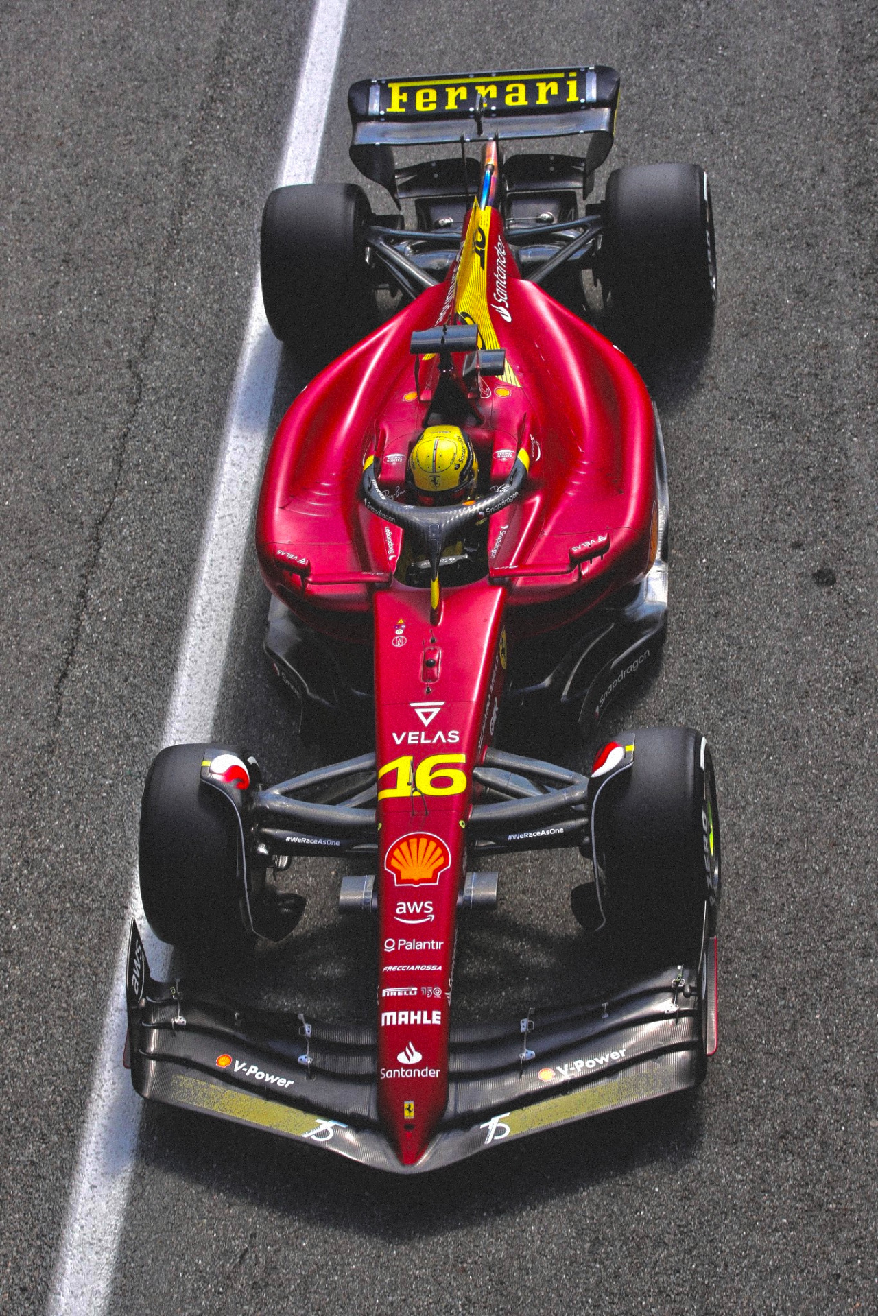 Monza, 2022. Charles Leclerc's F1 75