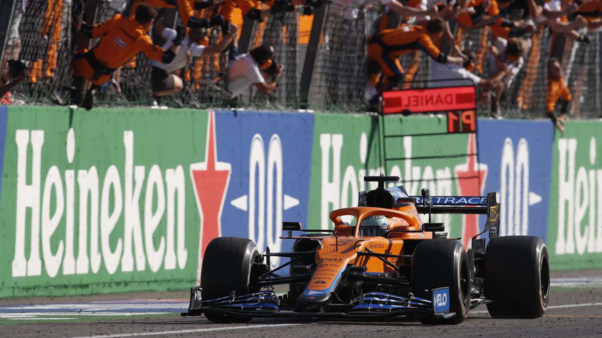 McLaren's F1 Victory at Monza Concludes
