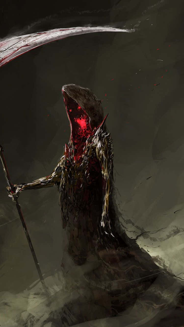 Horror iPhone Grim Reaper Wallpaper
