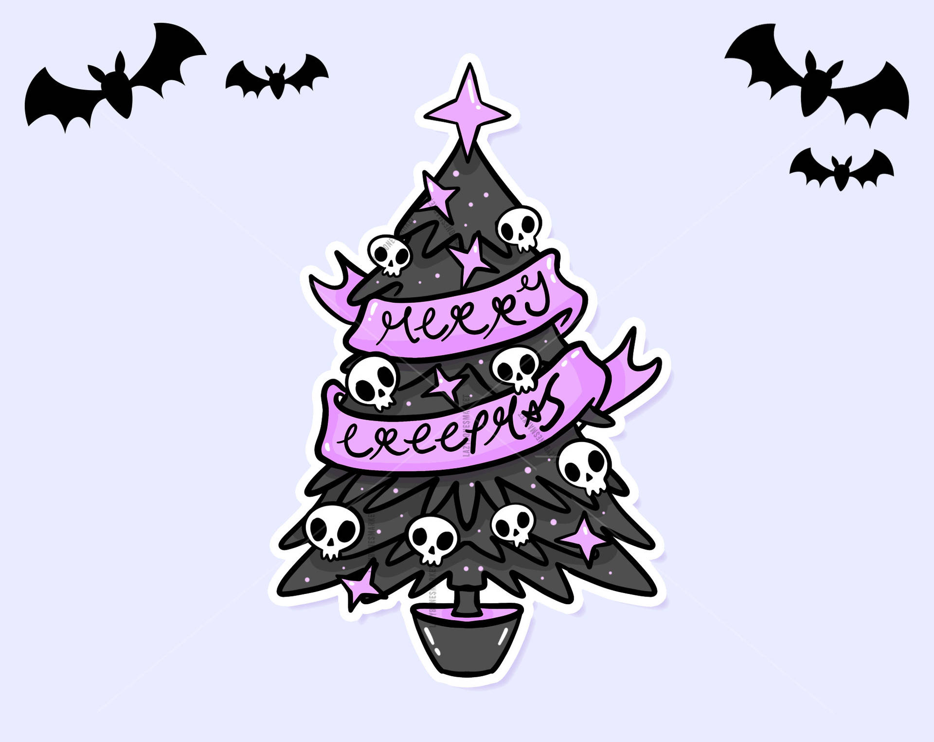 Gothic Christmas Wallpaper