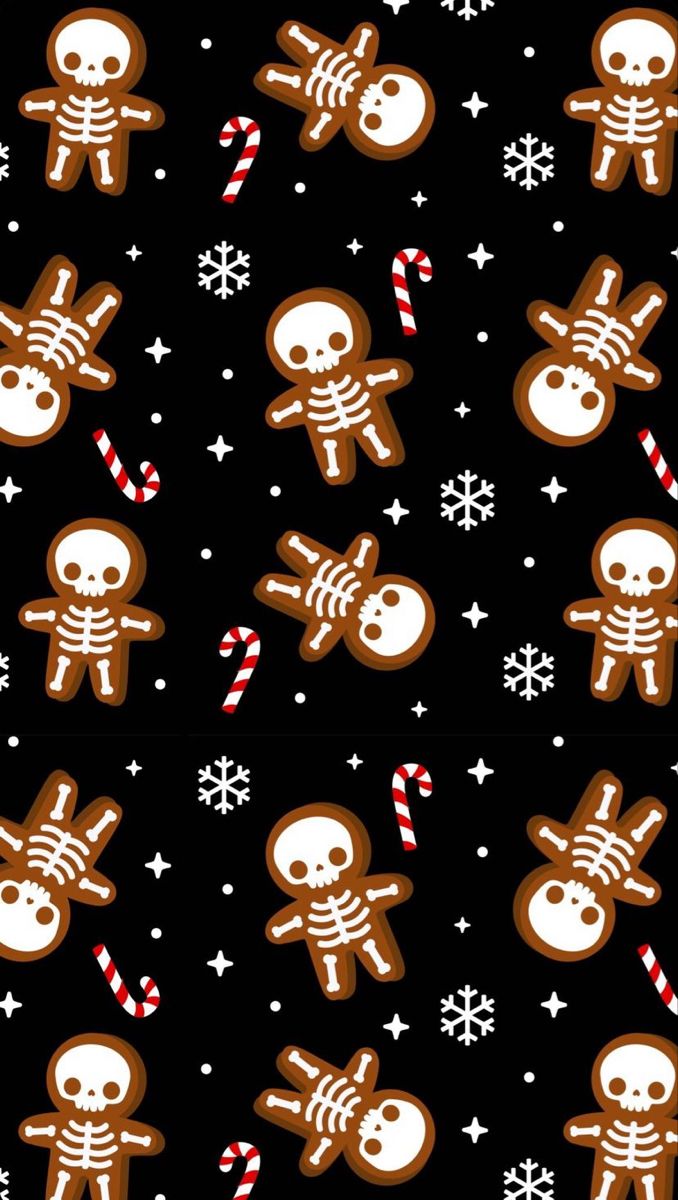 Spooky Christmas wallpaper