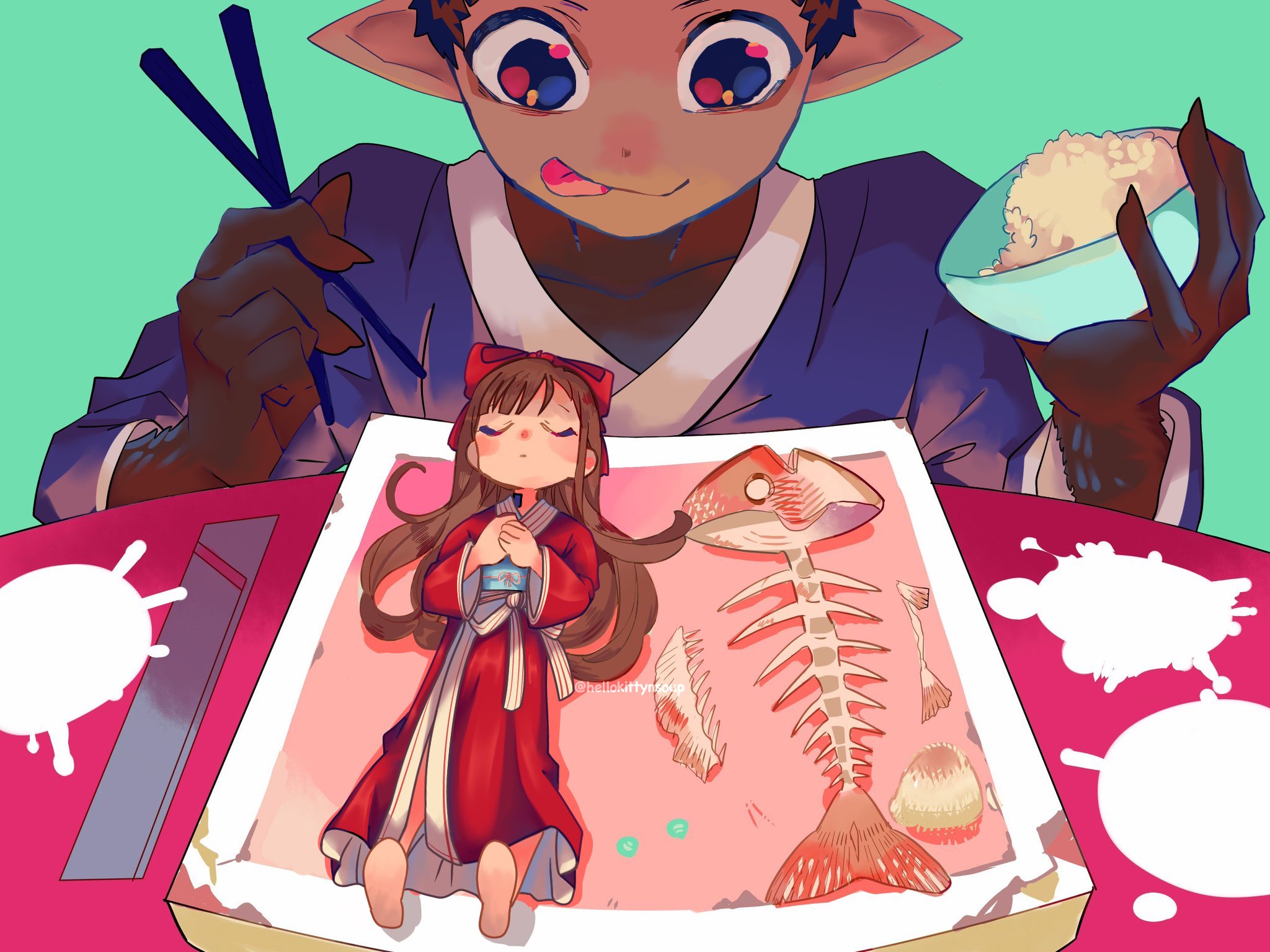 Food for the Jackie fans and Hakubo