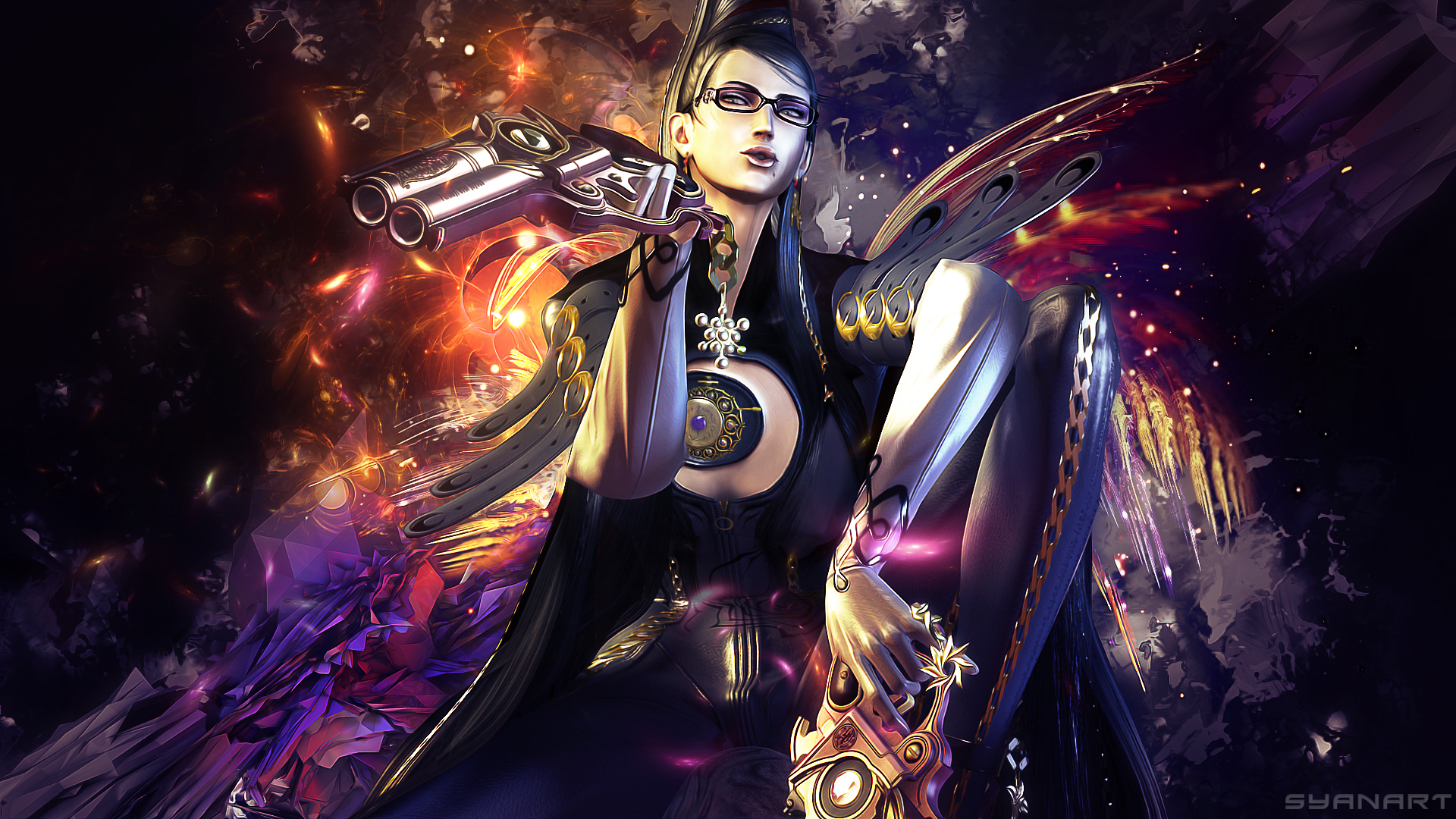Epic Bayonetta HD Wallpaper