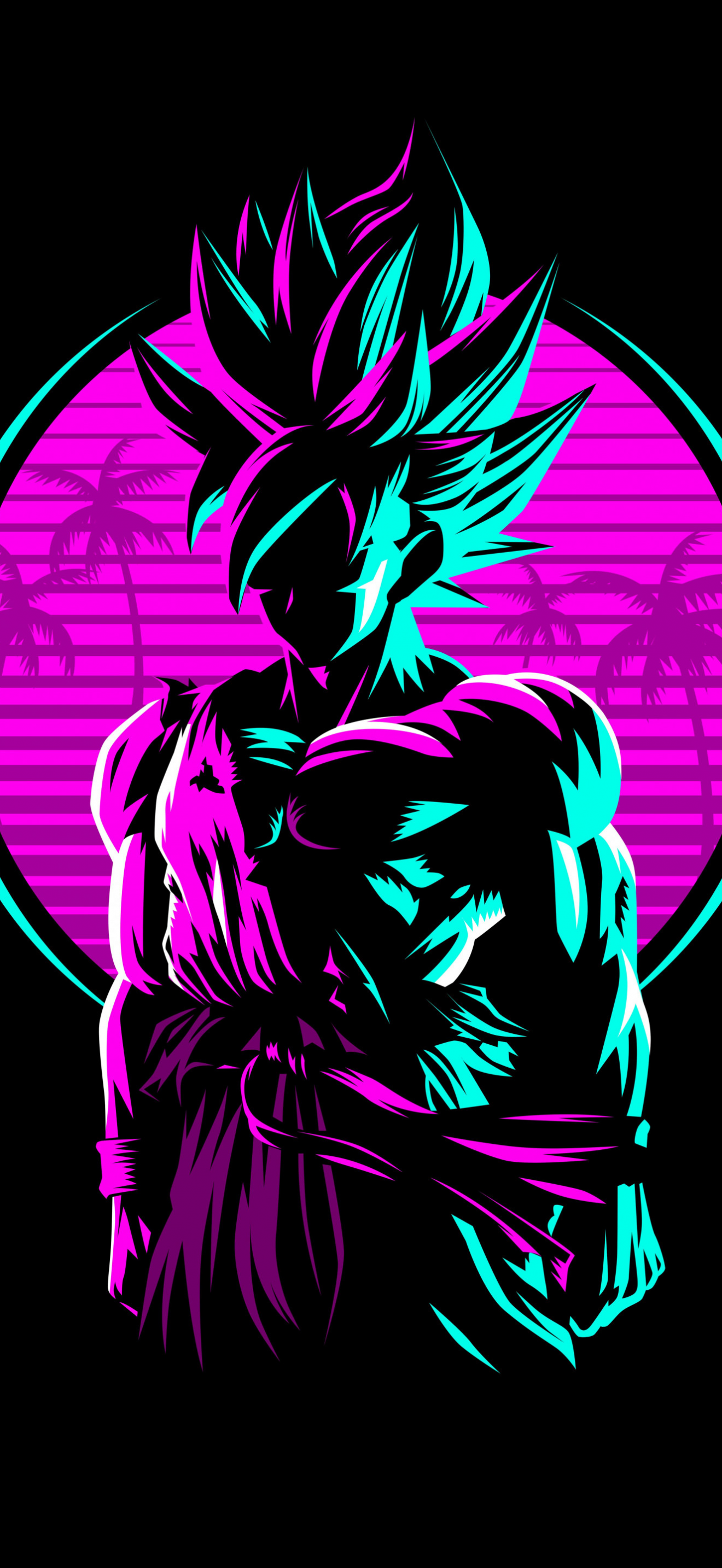 Goku Wallpaper 4K, Dragon Ball, AMOLED