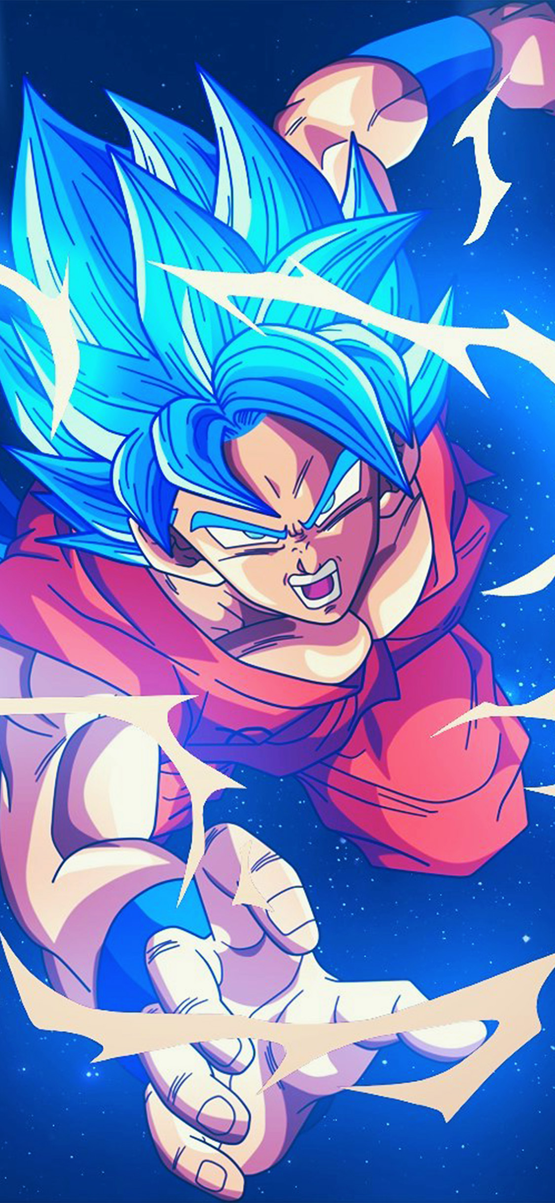 Dragonball Goku Blue Art
