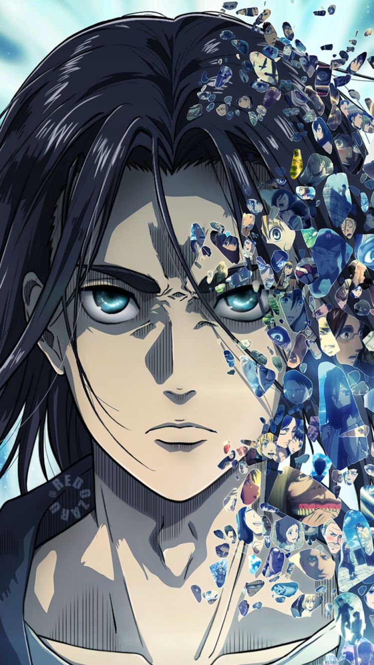 wallpaper: Anime, Eren Yeager, Attack