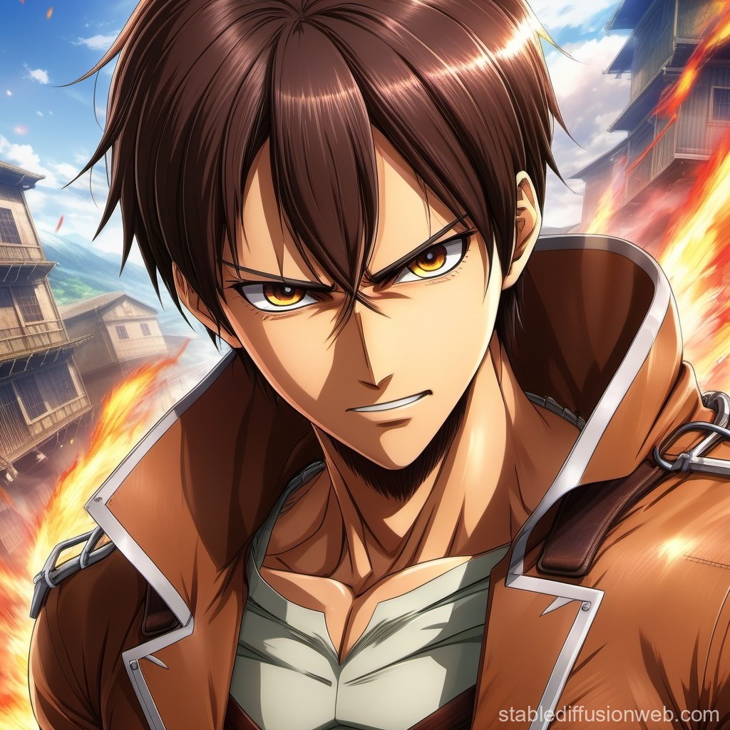 attack on titan eren like character