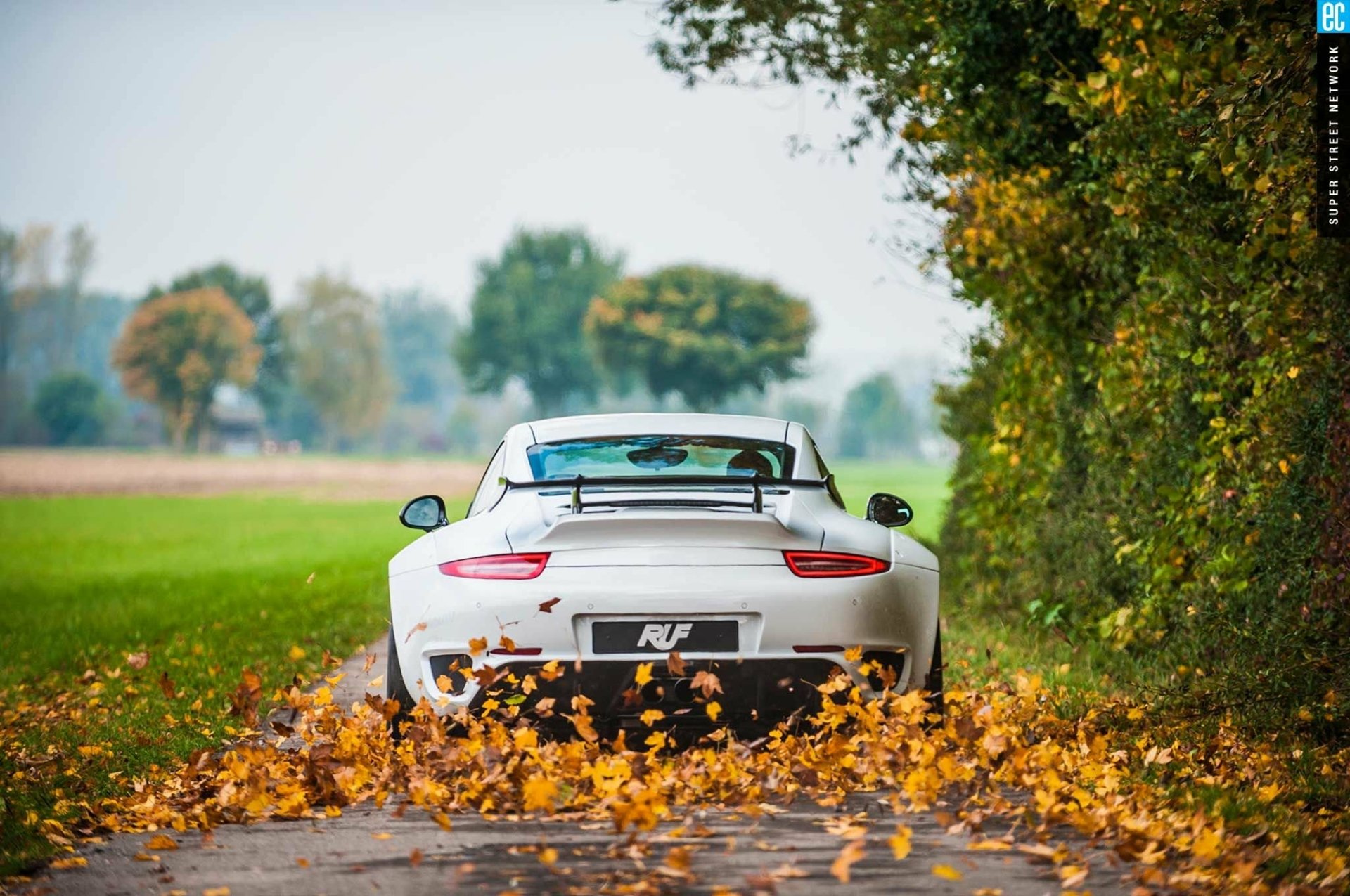 White Car Porsche Vehicle Porsche 911