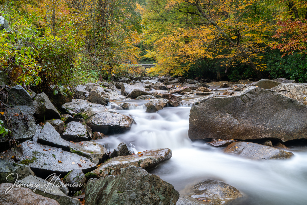 Smoky Mountain Autumn River