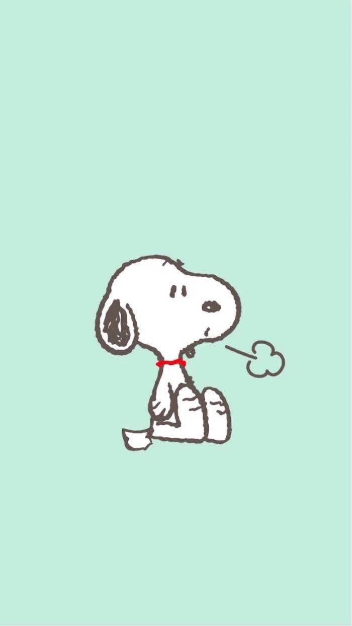 Snoopy Cute iPhone Lock Screen