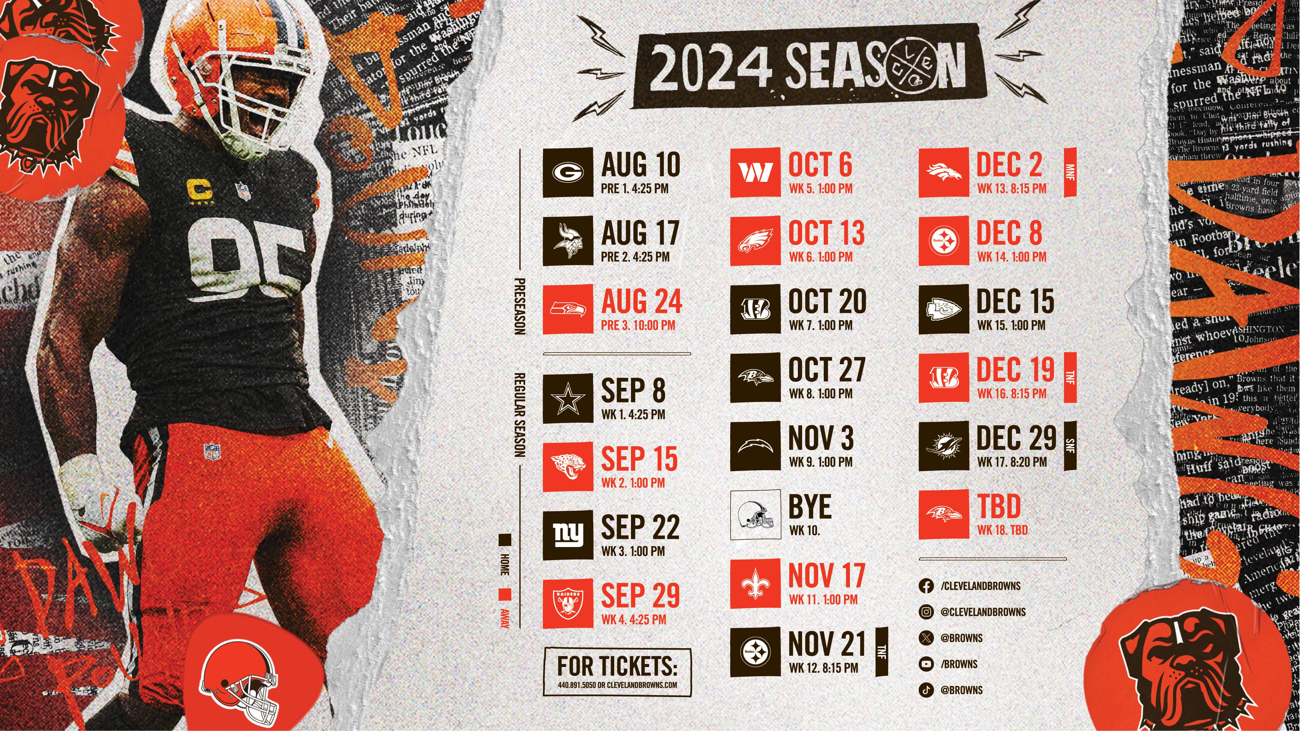 Browns Schedule Downloads. Cleveland