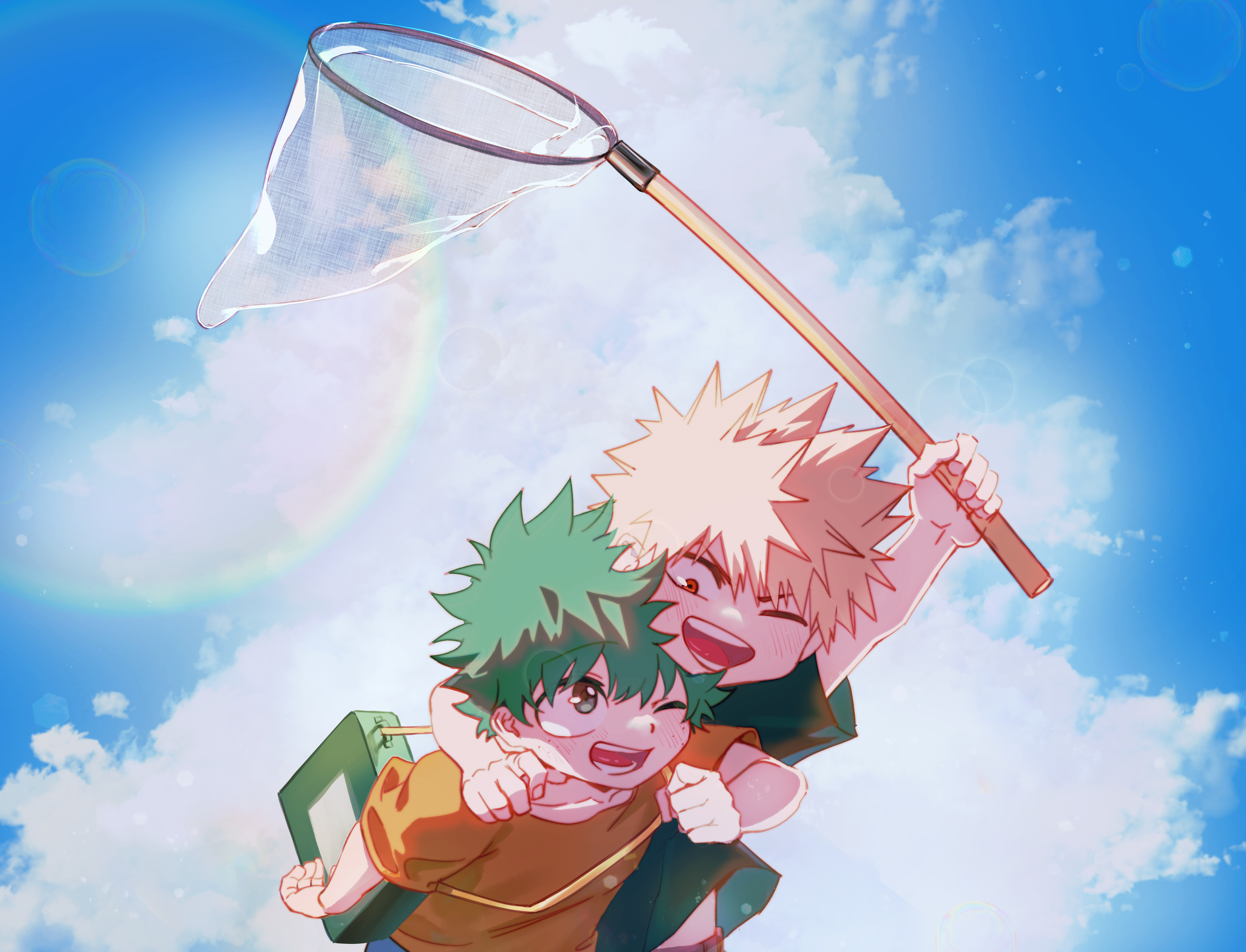 Download Izuku Midoriya Katsuki Bakugou