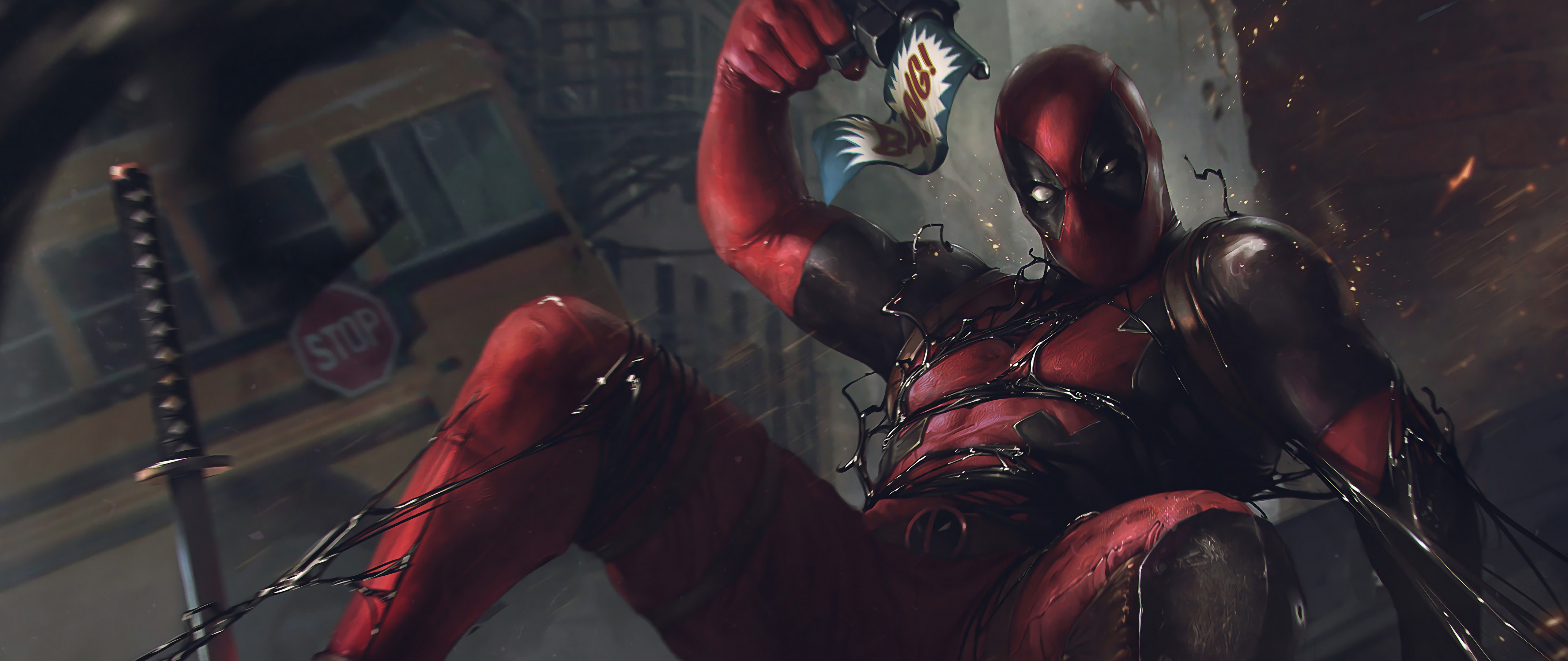Deadpool 4K Wallpaper