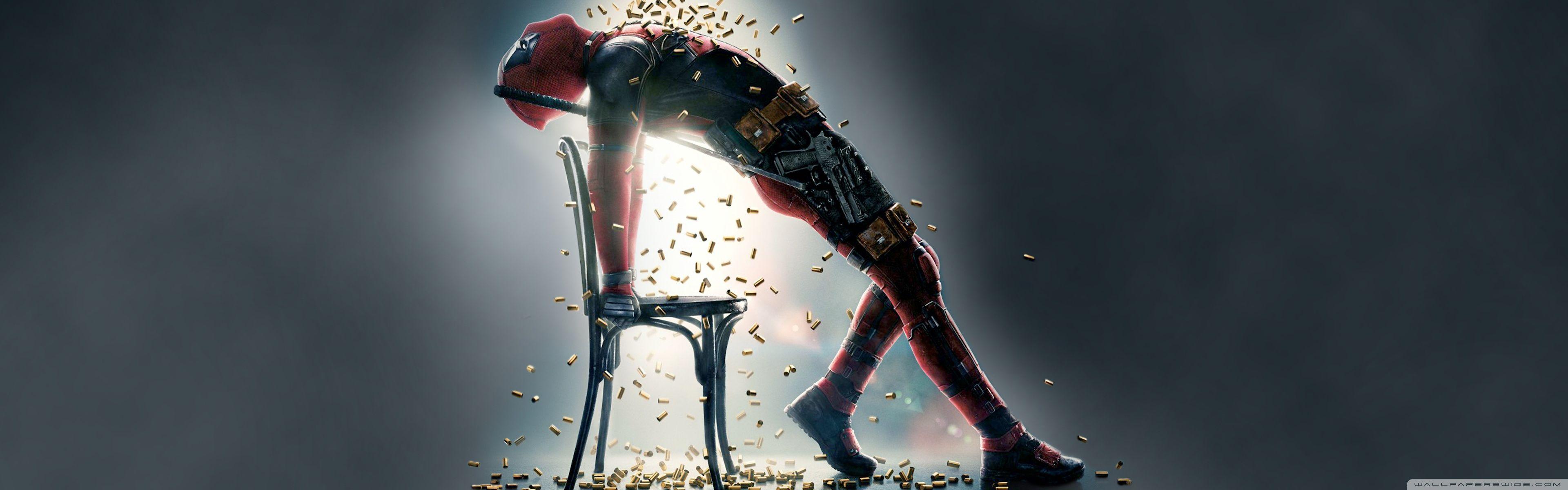 Deadpool Dual Monitor Wallpaper