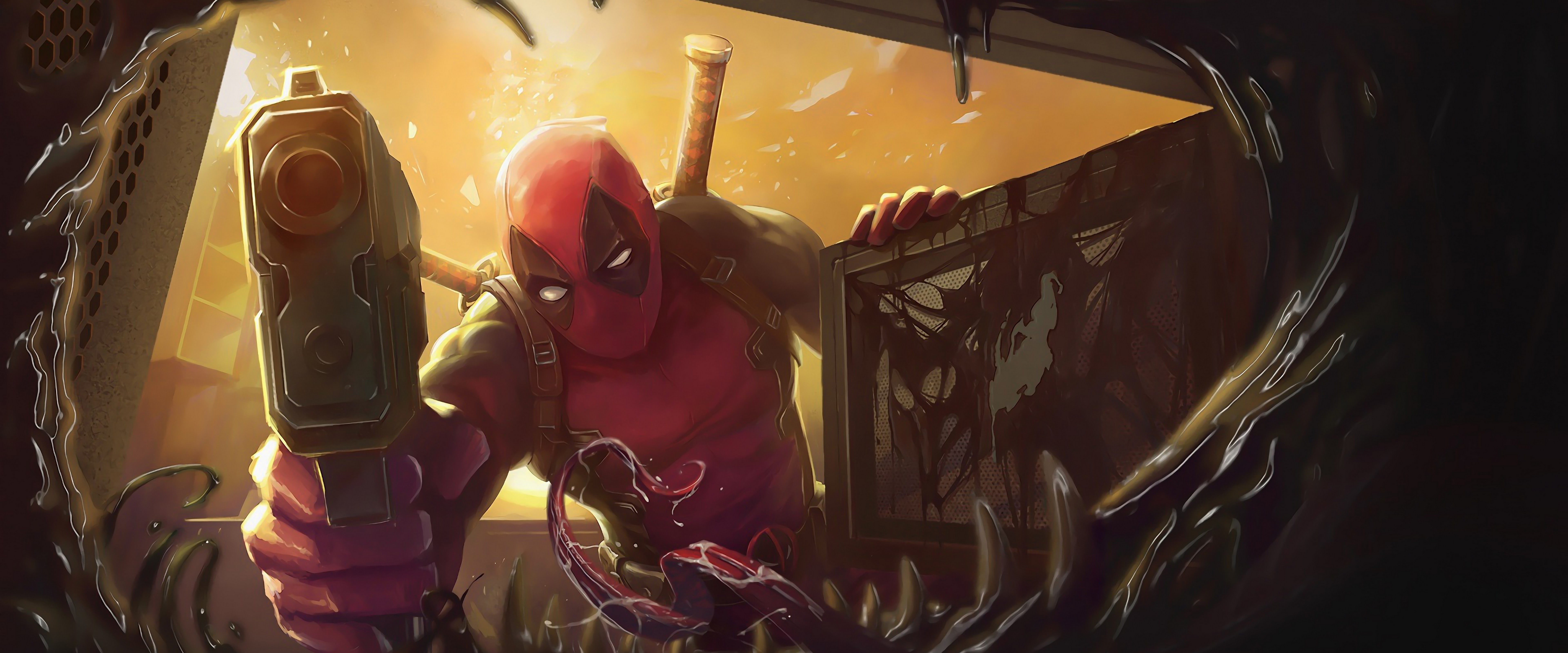 Deadpool 4K Wallpaper