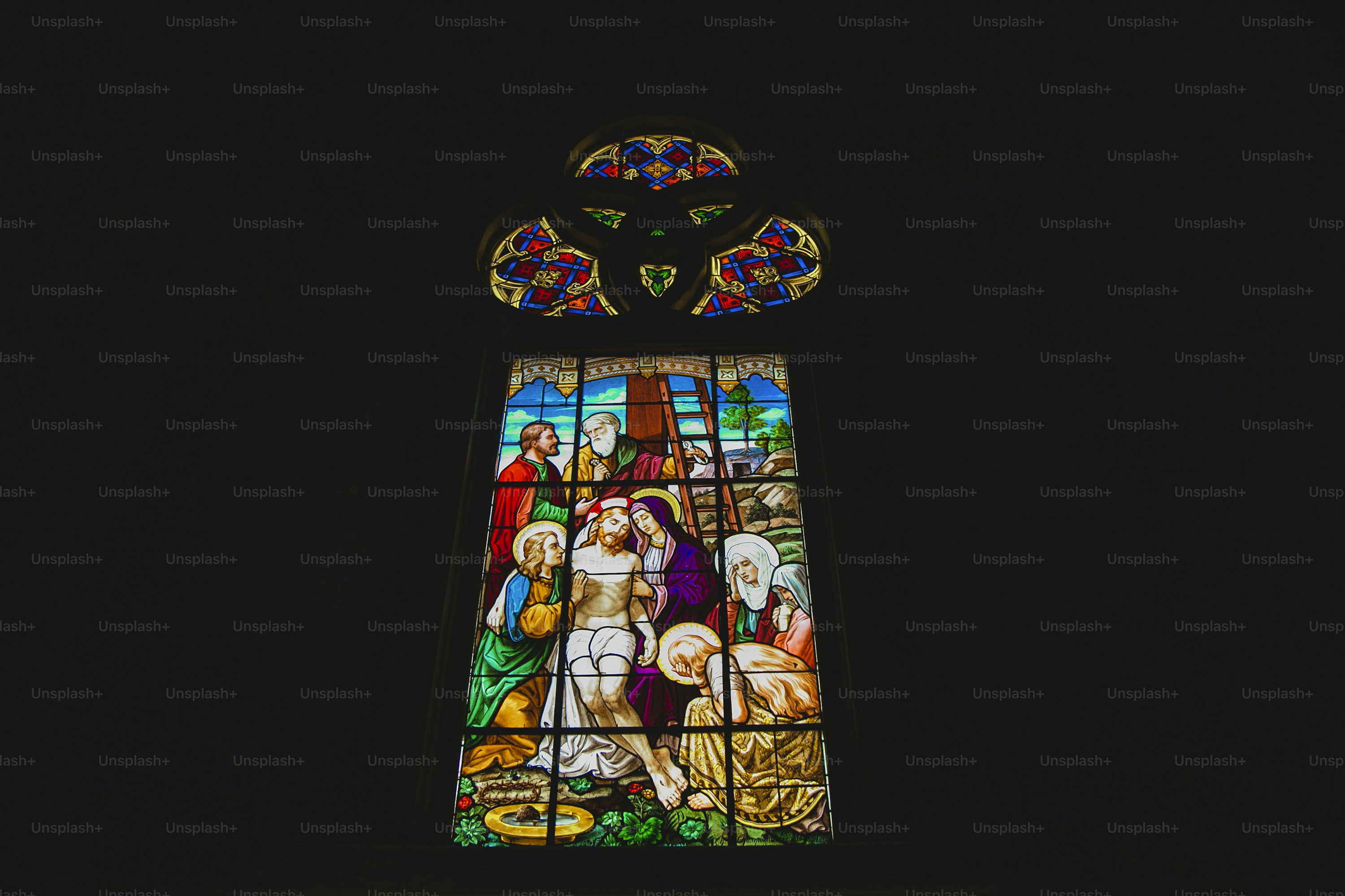Church Stained Glass Window Picture