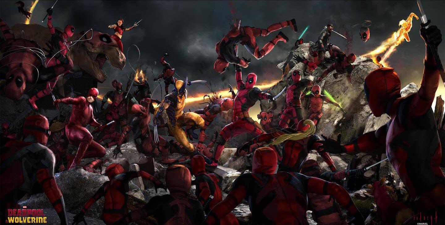Concept Art for Deadpool & Wolverine