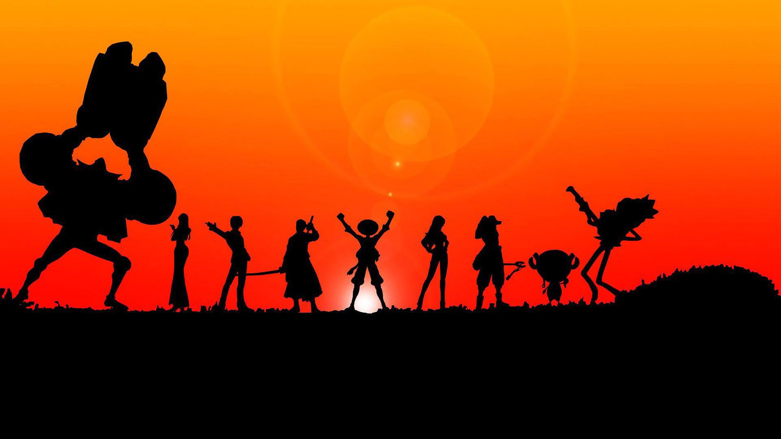 Straw Hat Pirates One Piece Anime