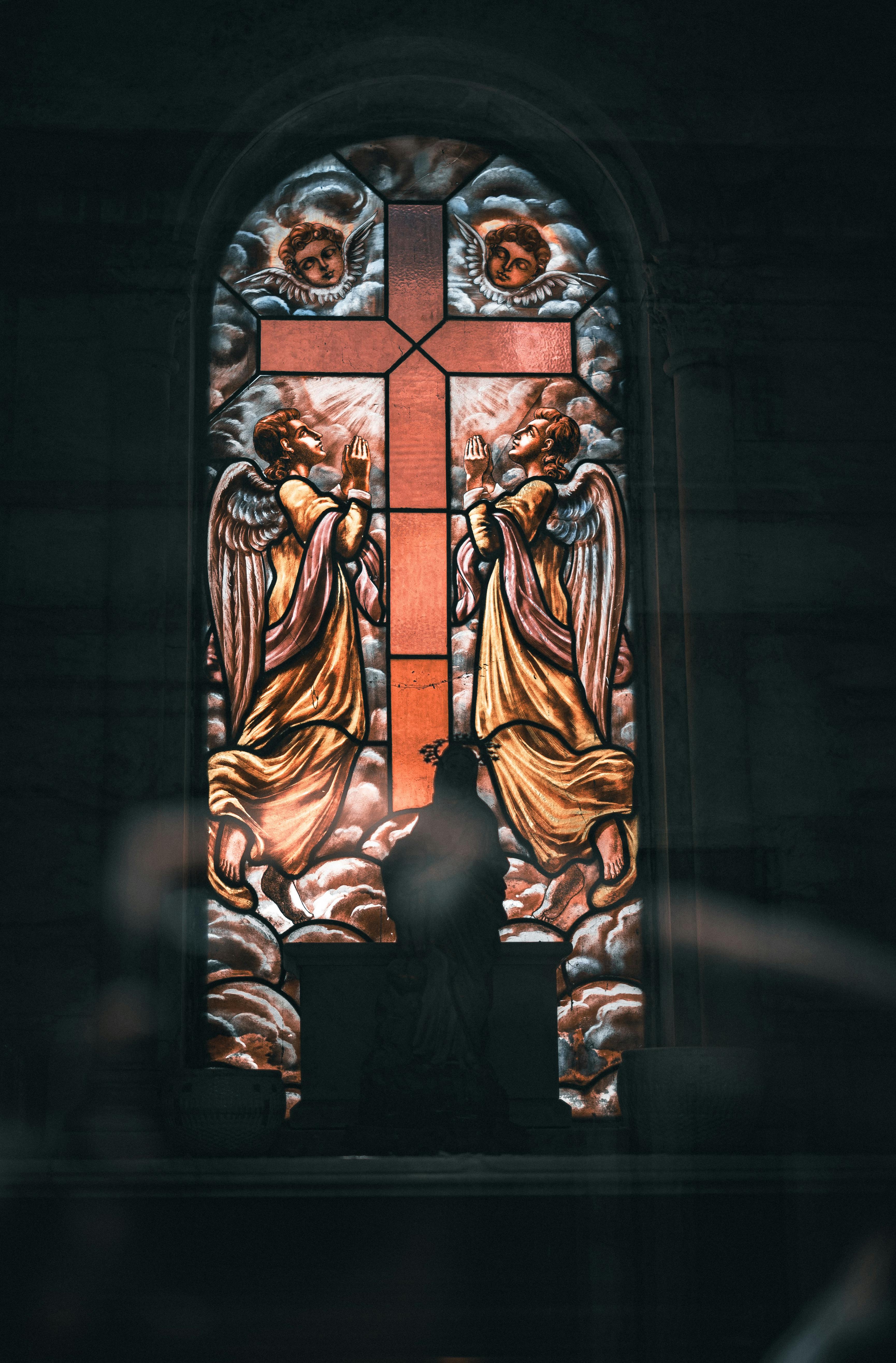 Stained Glass in Church · Free