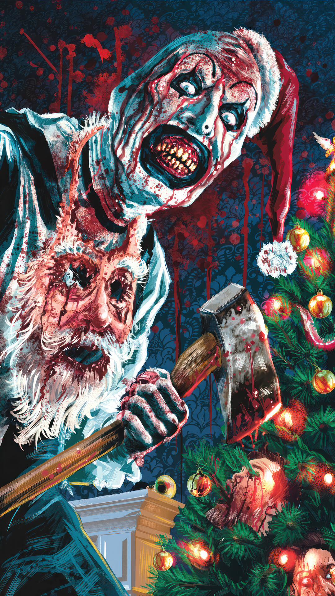 Clown Movie Poster 4K Wallpaper iPhone