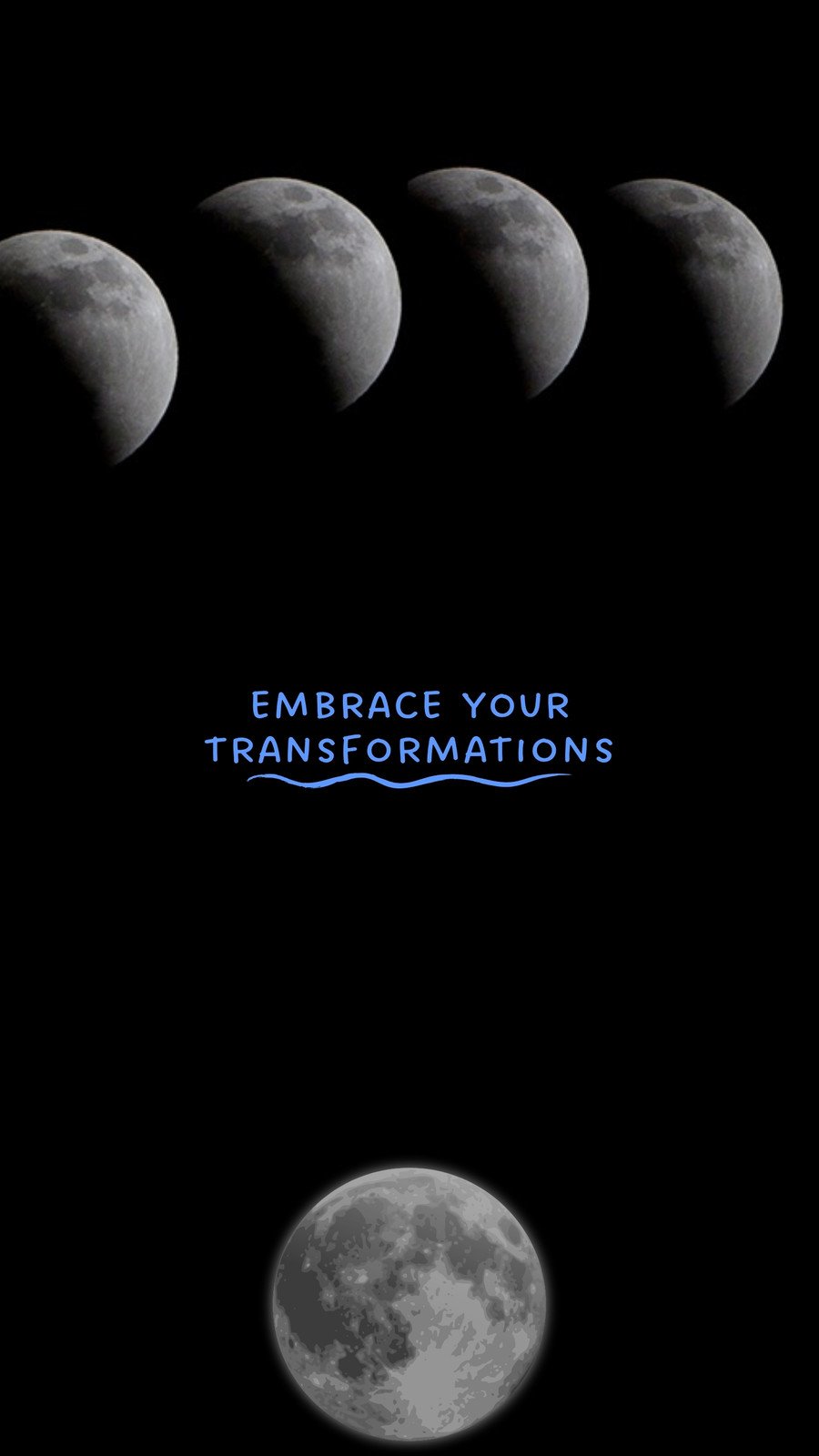 customizable moon wallpaper