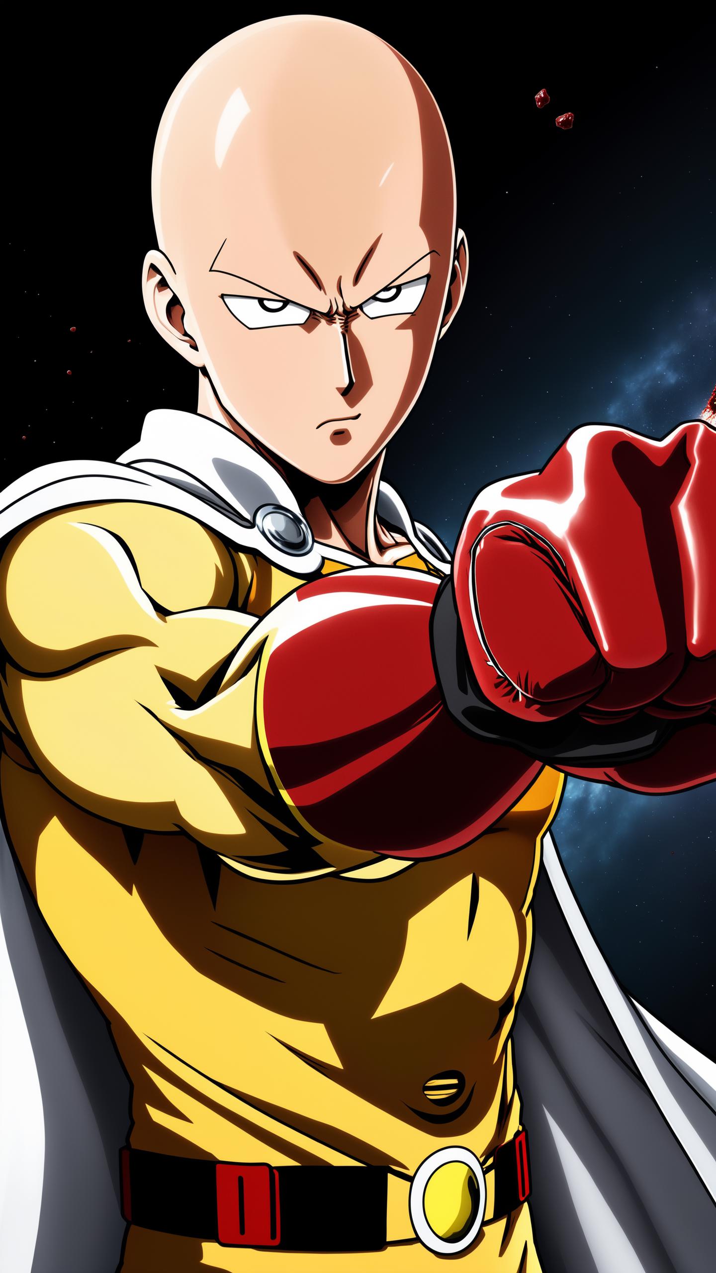 Saitama, one punch man, carto. image