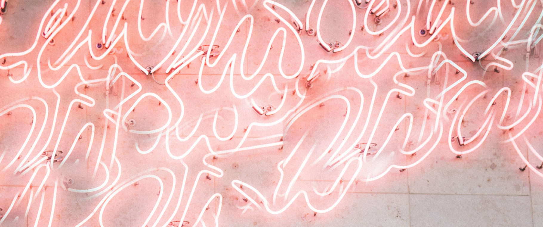 Neon Pink 3440×1440 Wallpaper