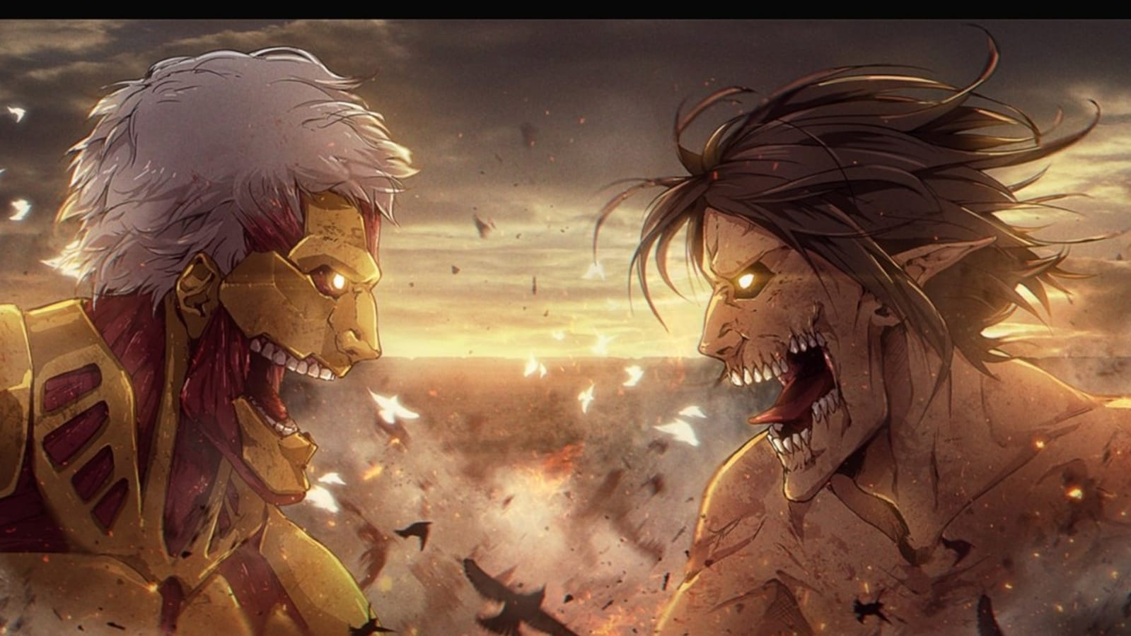 Mightiest Titans from Attack on Titan