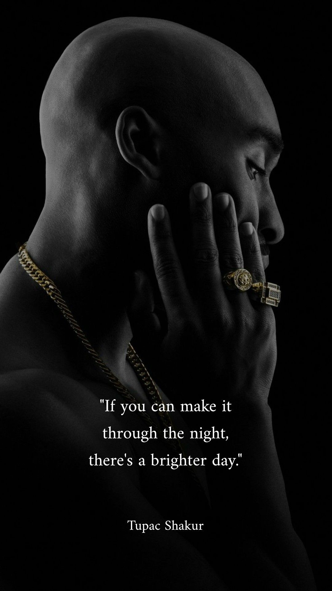 Tupac Shakur Motivational Quote Wallpaper