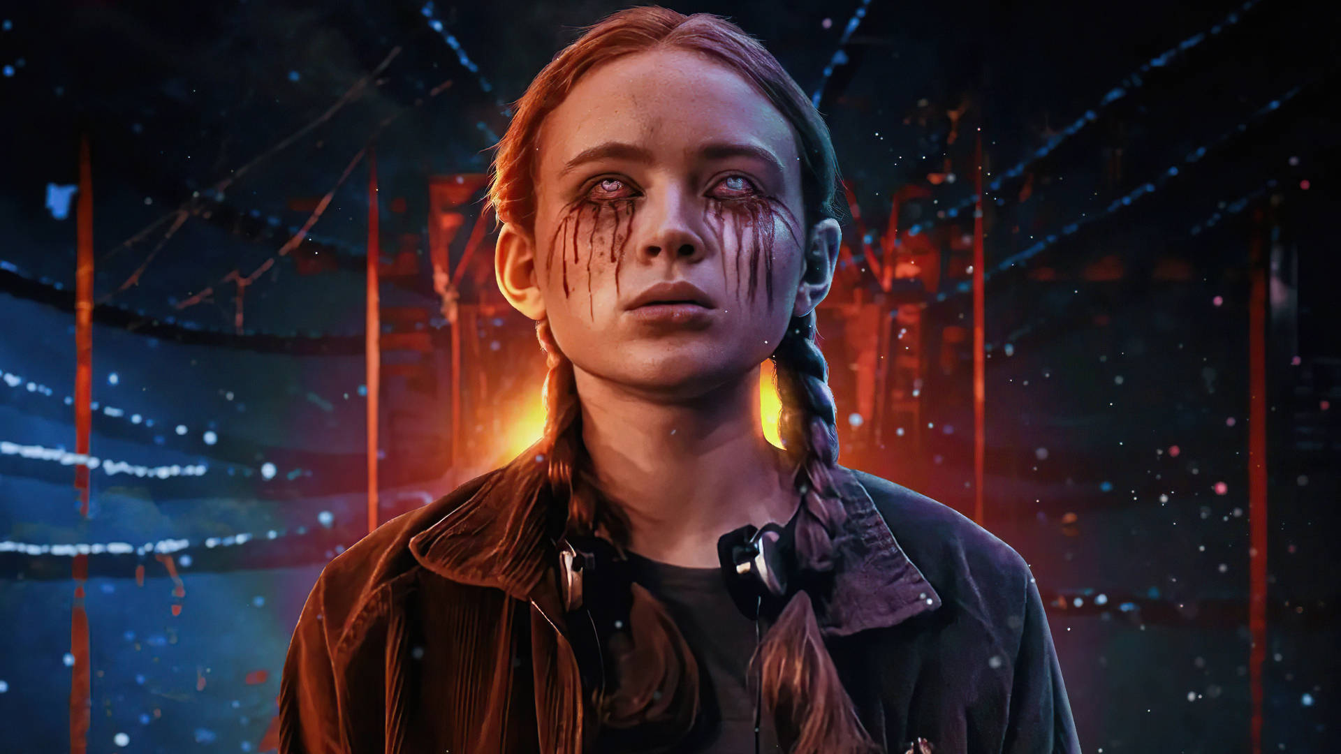 Cast Max With Bloody Eyes Wallpaper