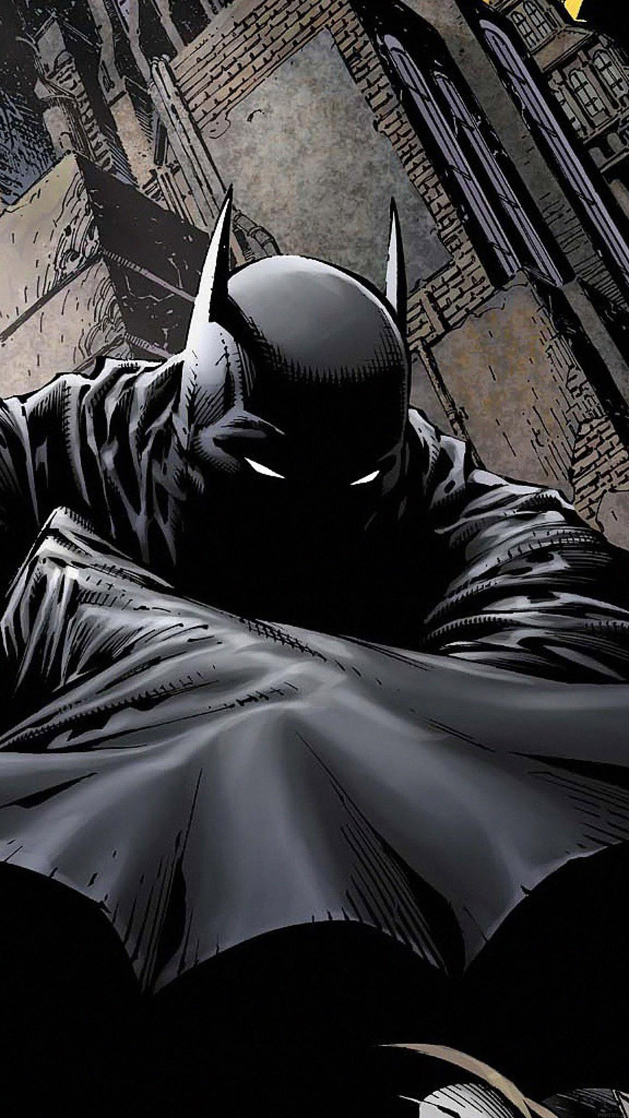 Wallpaper Batman Scary Illust