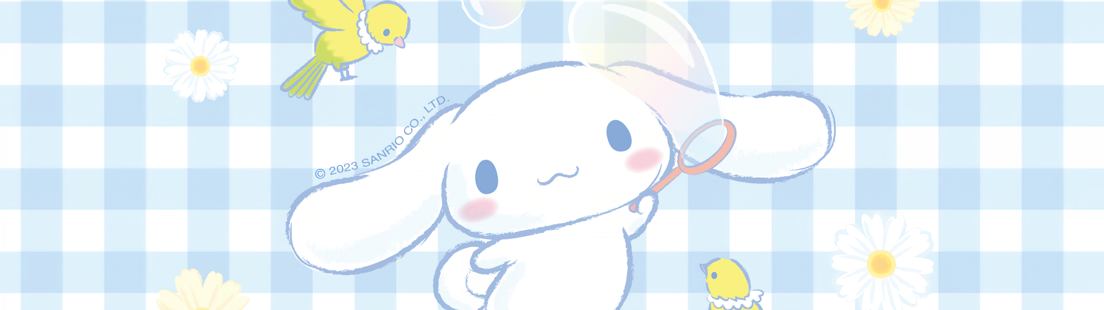 Cinnamoroll Wallpaper 4K, Blue, 5K, Cute cartoon, Sanrio