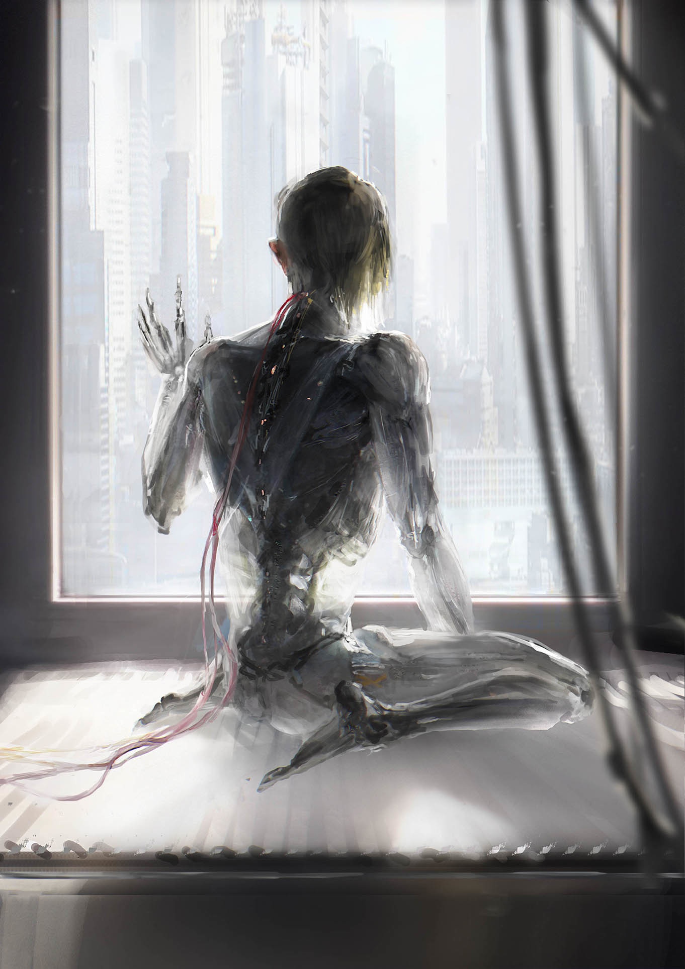 Ghost in the shell fanart., r