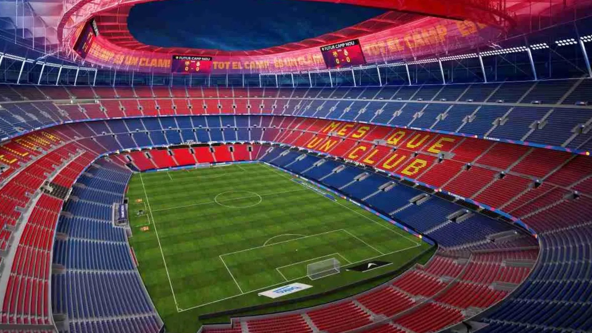 FC Barcelona Virtual Background
