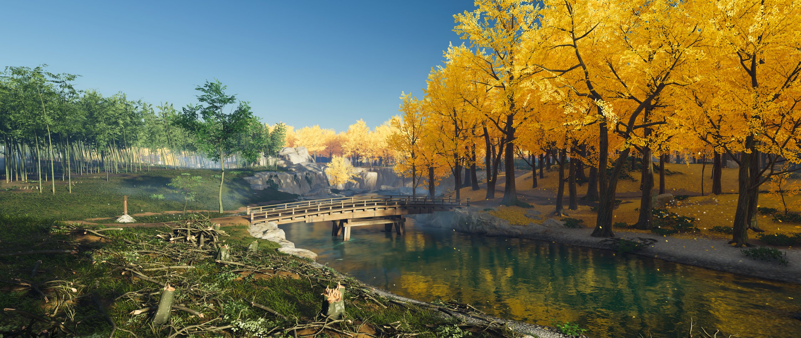 Ghost of Tsushima on PC Ultrawide