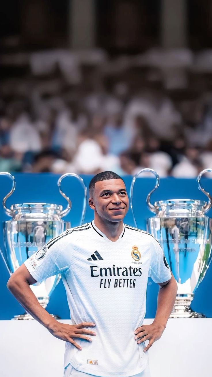 4k Wallpaper Kylian Mbappe Real Madrid 2024