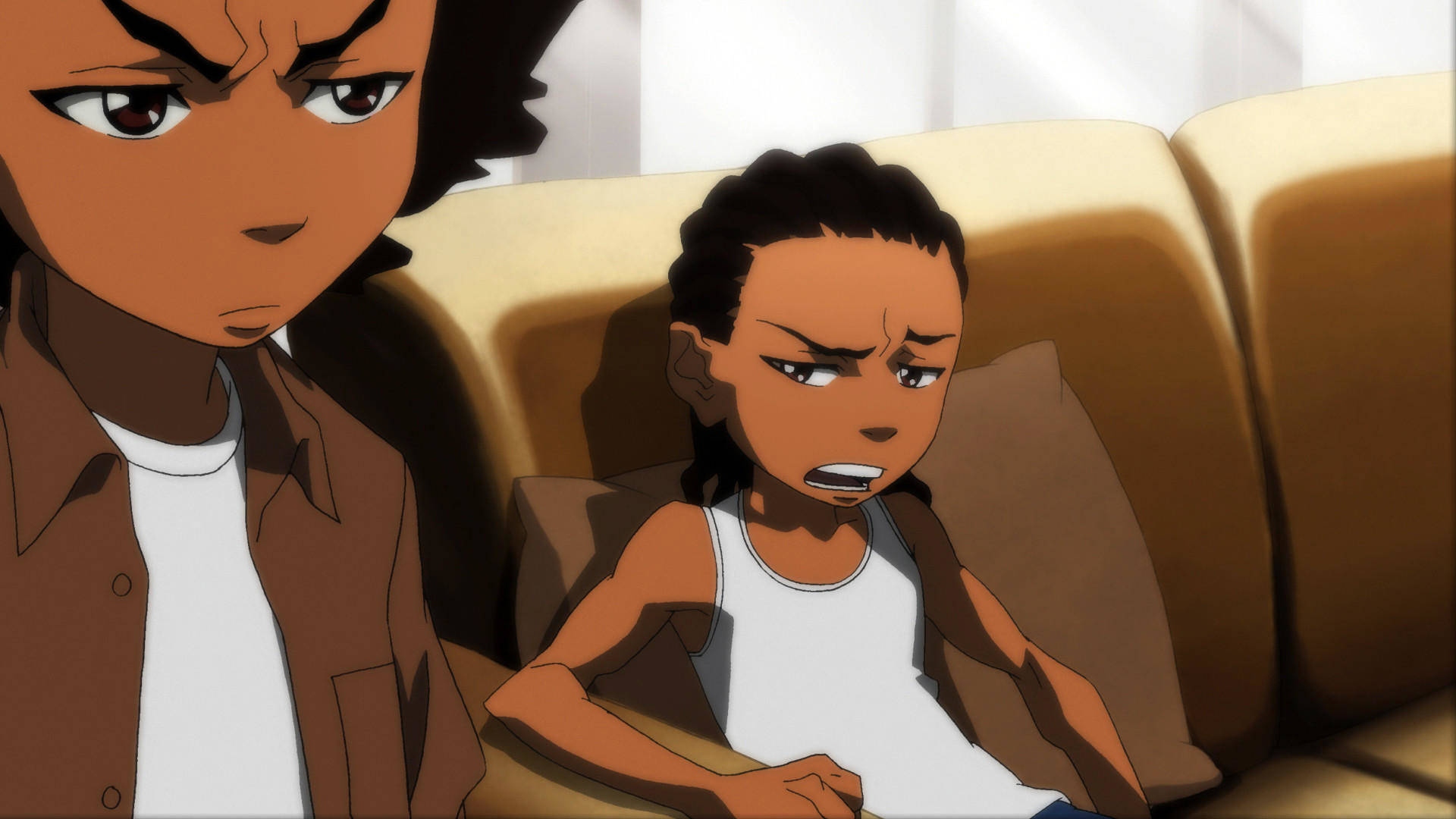 Living Room Boondocks HD Wallpaper