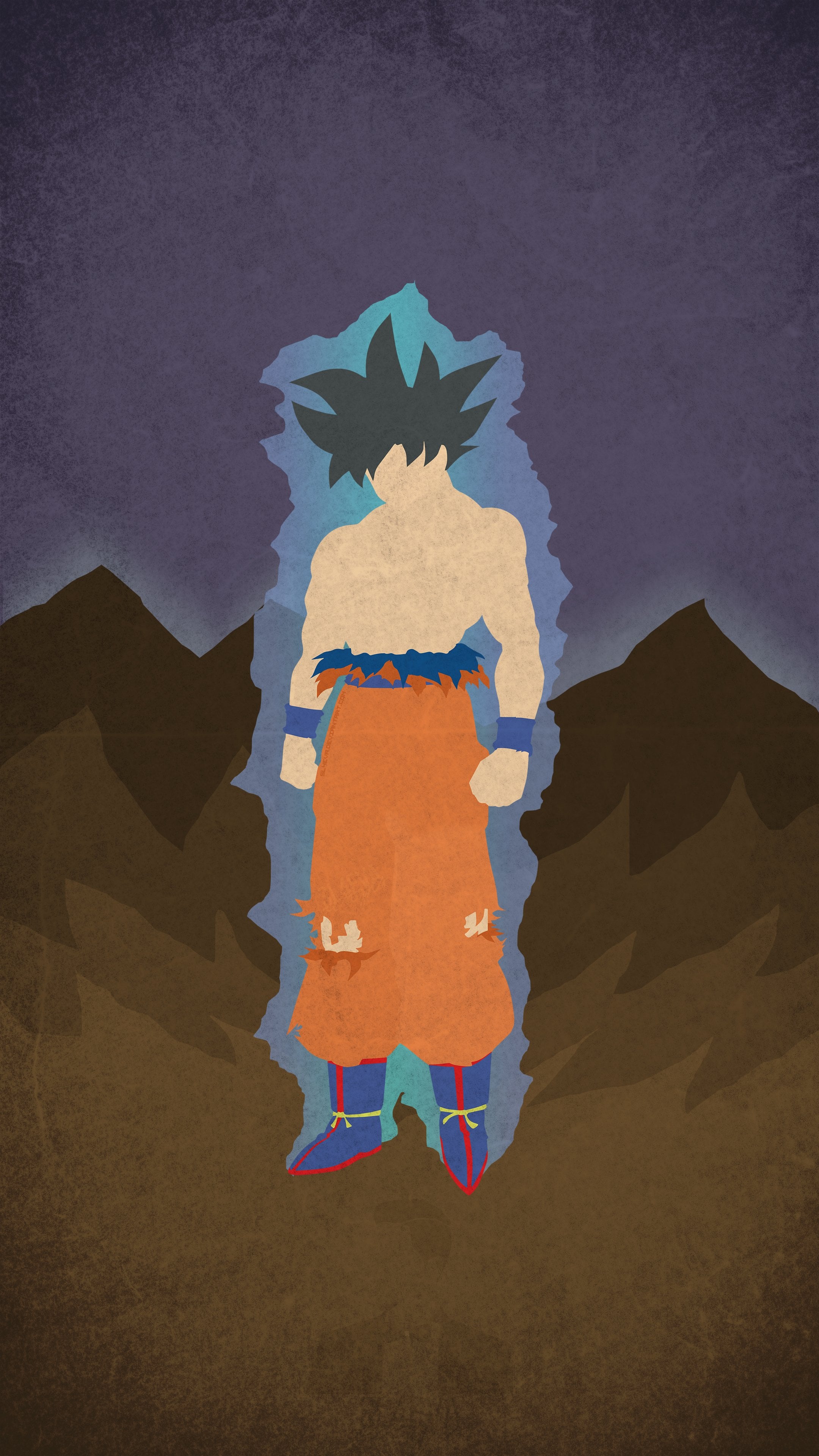 OC Ultra Instinct Goku Minimal Mobile