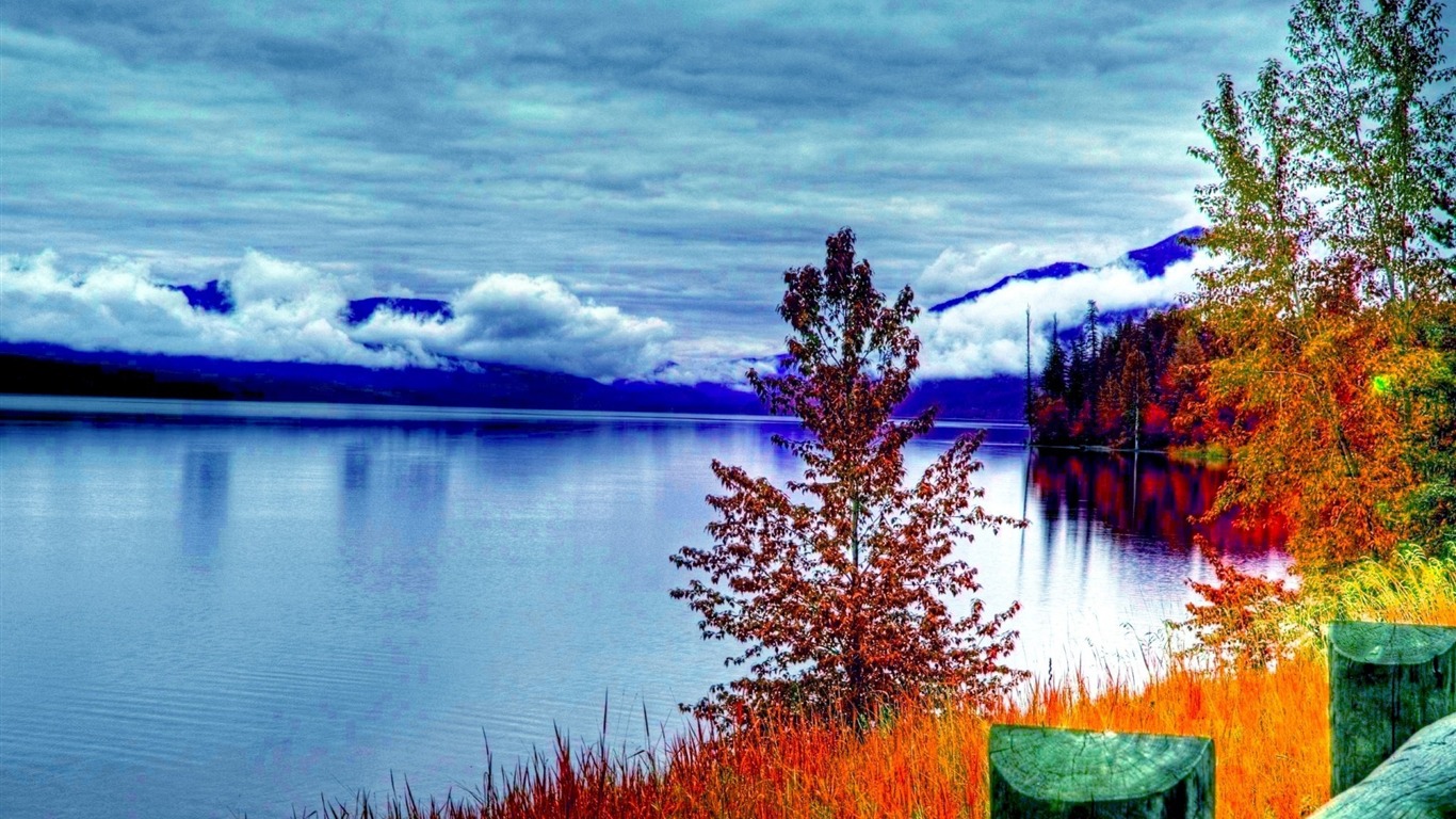 Beautiful Autumn Lake