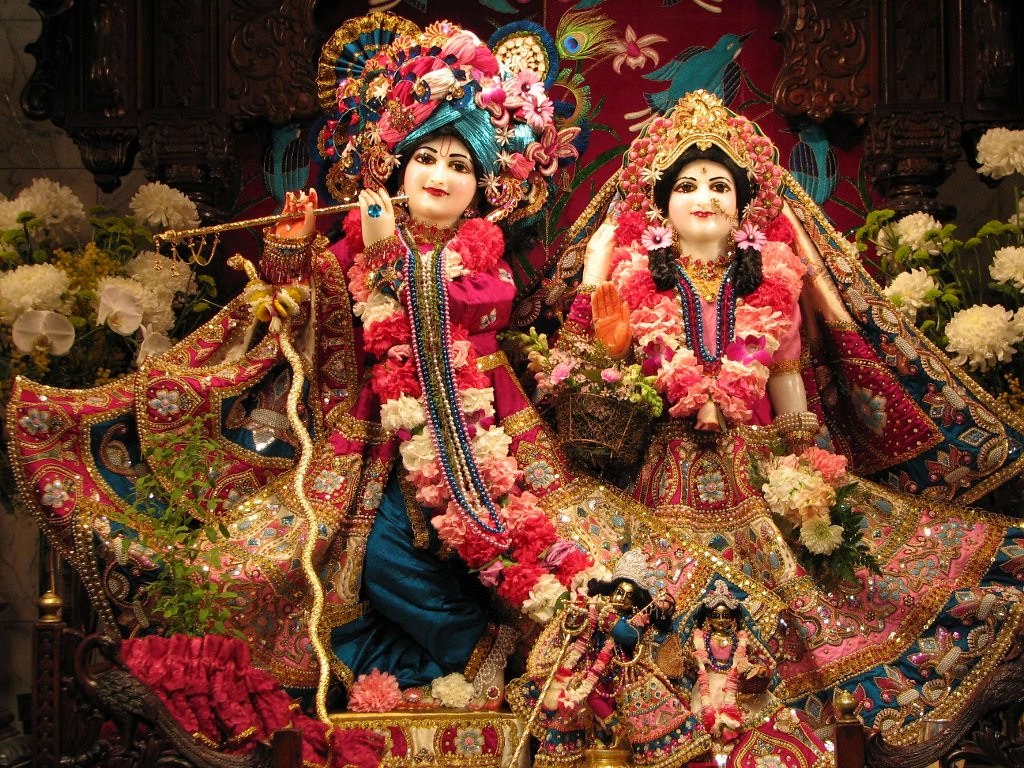 Radha Krishna ISKCON Wallpaper